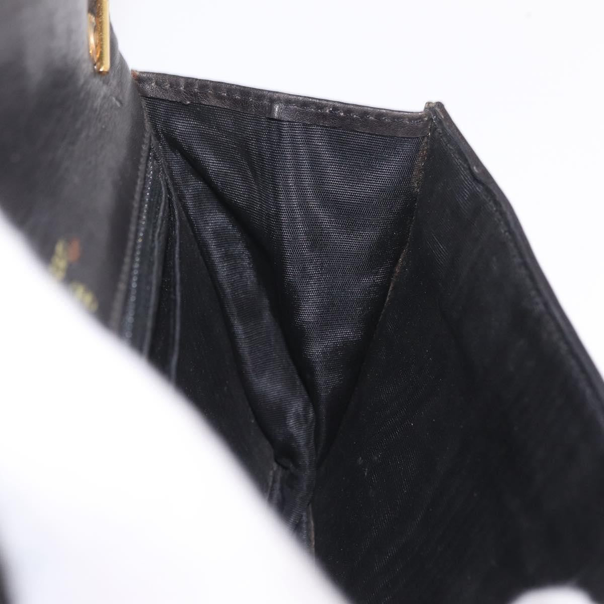Chanel Vintage CC Wallet on Chain Patent, Black, Patent Leather, Crossbody Bag