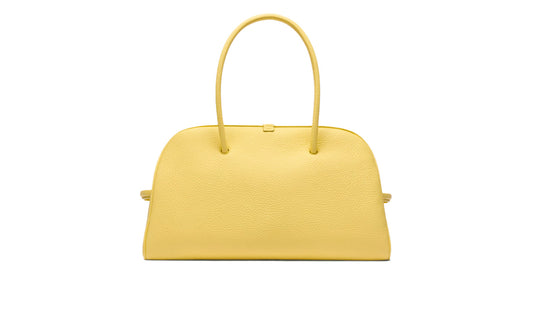 Jacquemus TURISMO Canvas, YELLOW, LEATHER, Handbag