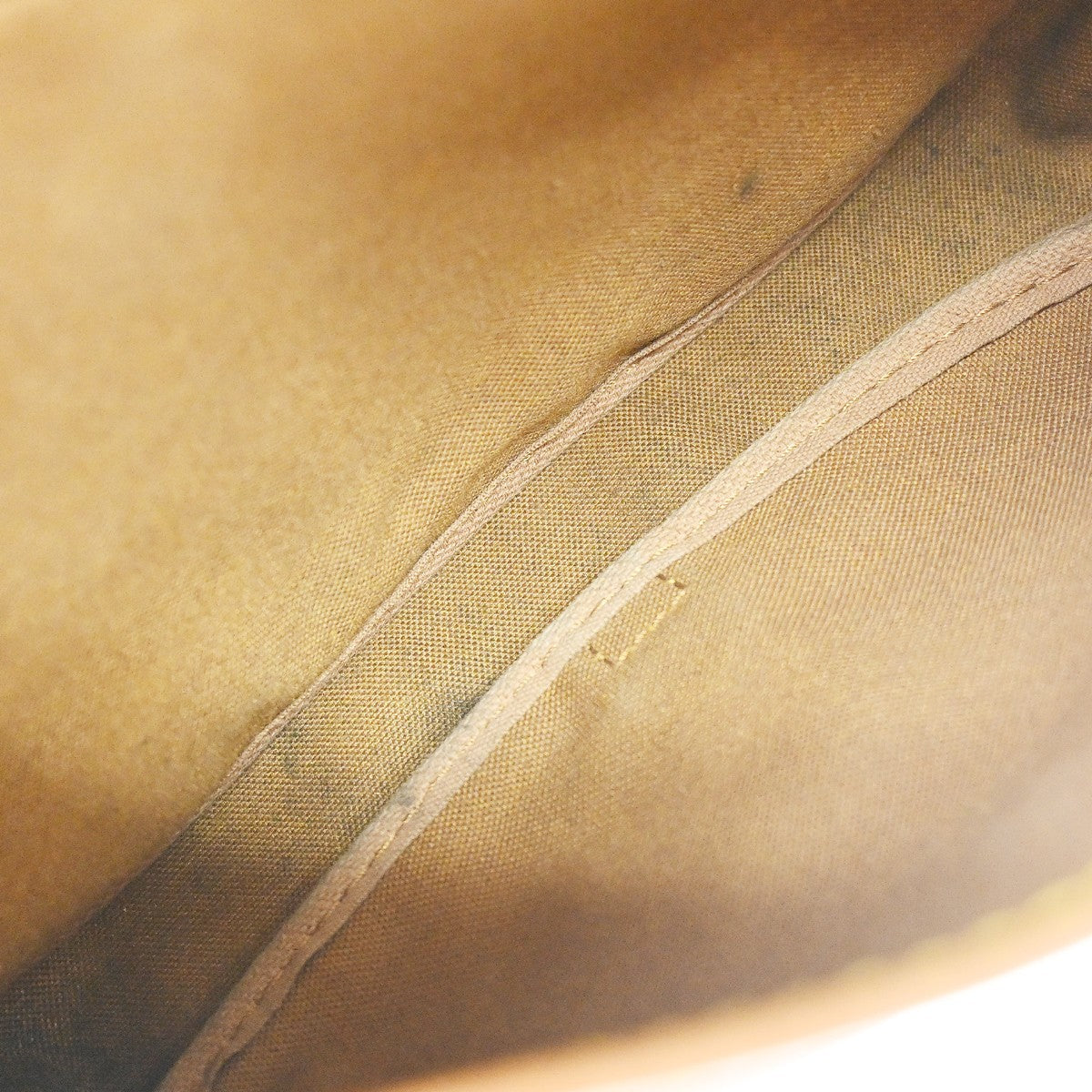 Louis Vuitton Saumur Canvas, Brown, Canvas, Shoulder Bag