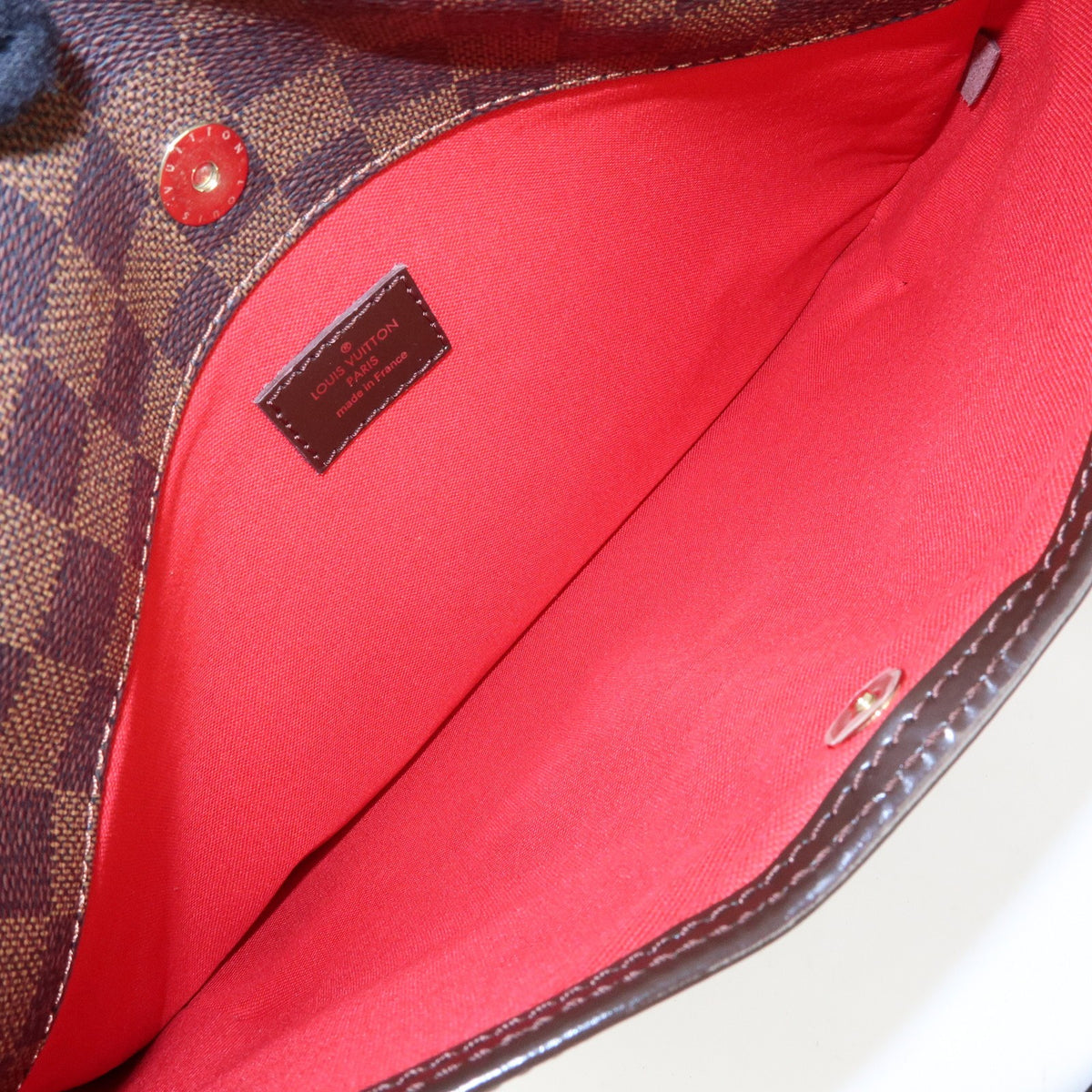 Louis Vuitton Bloomsbury Damier, Brown, Canvas, Shoulder Bag