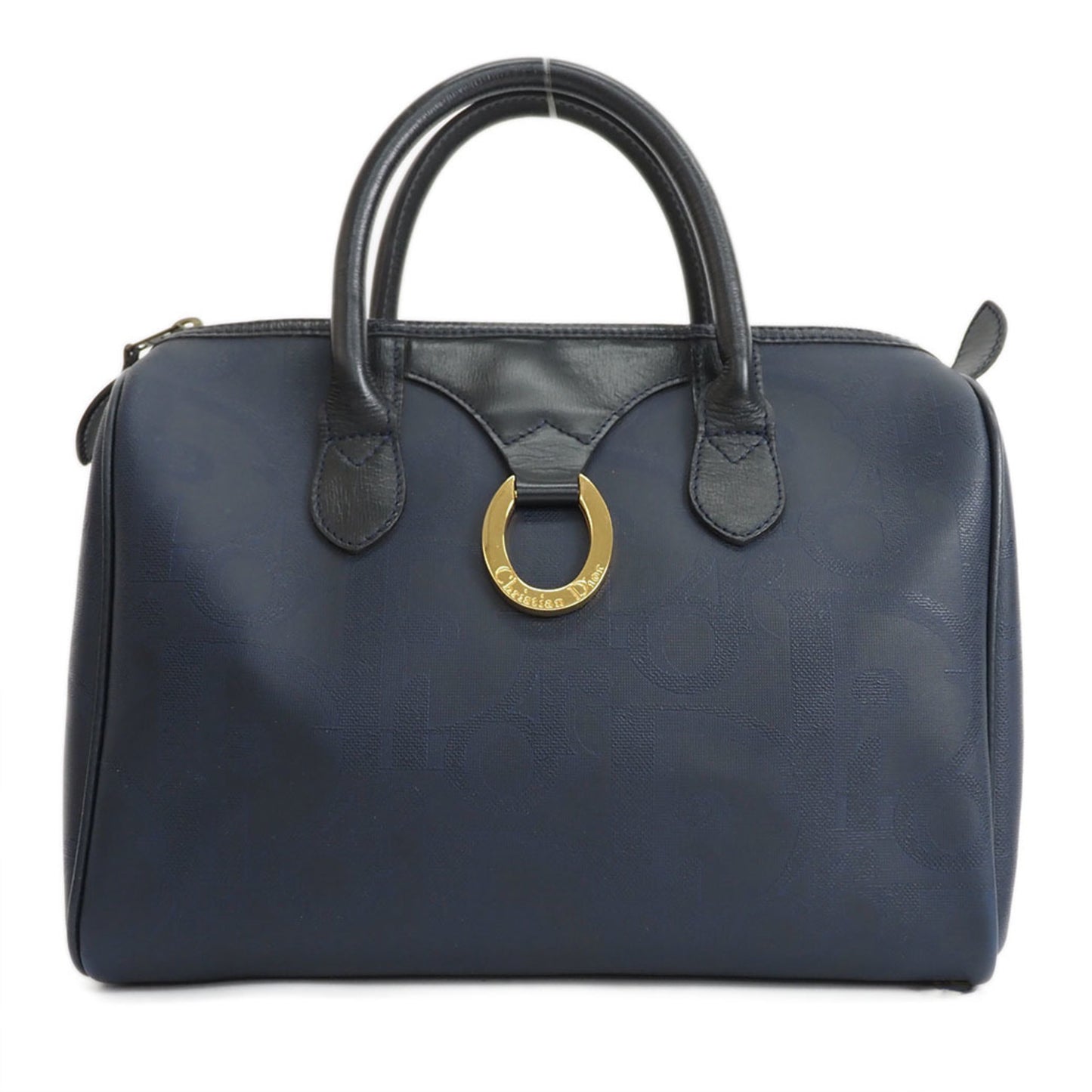 Dior, Navy, Canvas, handbag