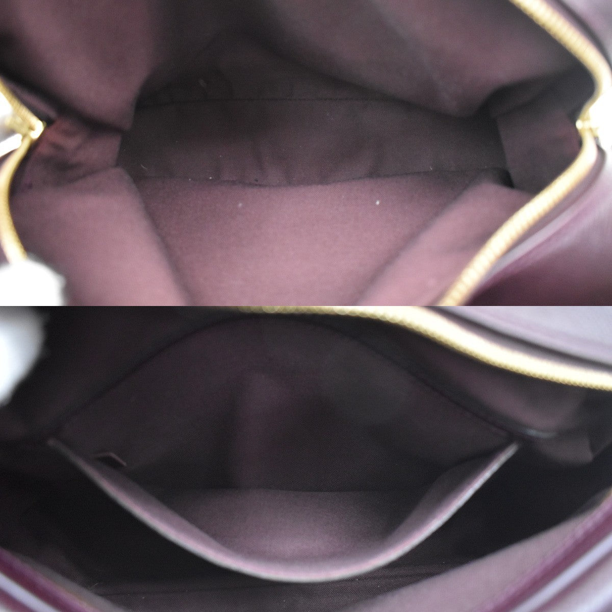 Louis Vuitton Reporter Taiga Leather, Purple, Leather, Shoulder Bag