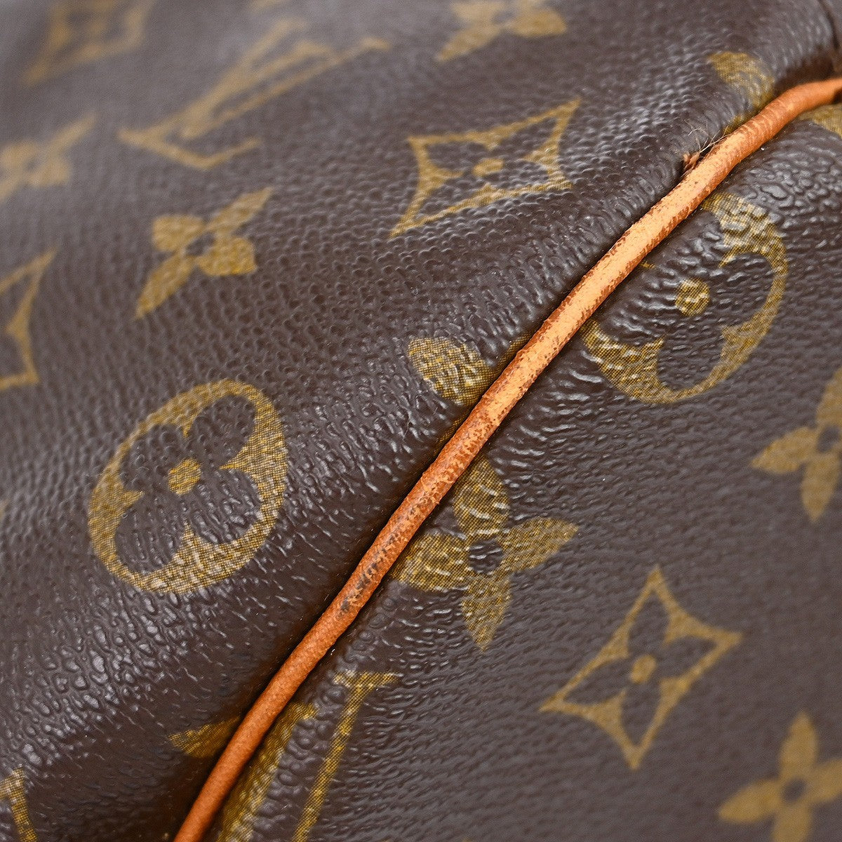 Louis Vuitton Keepall Monogram, Brown, Canvas, Travel Bag