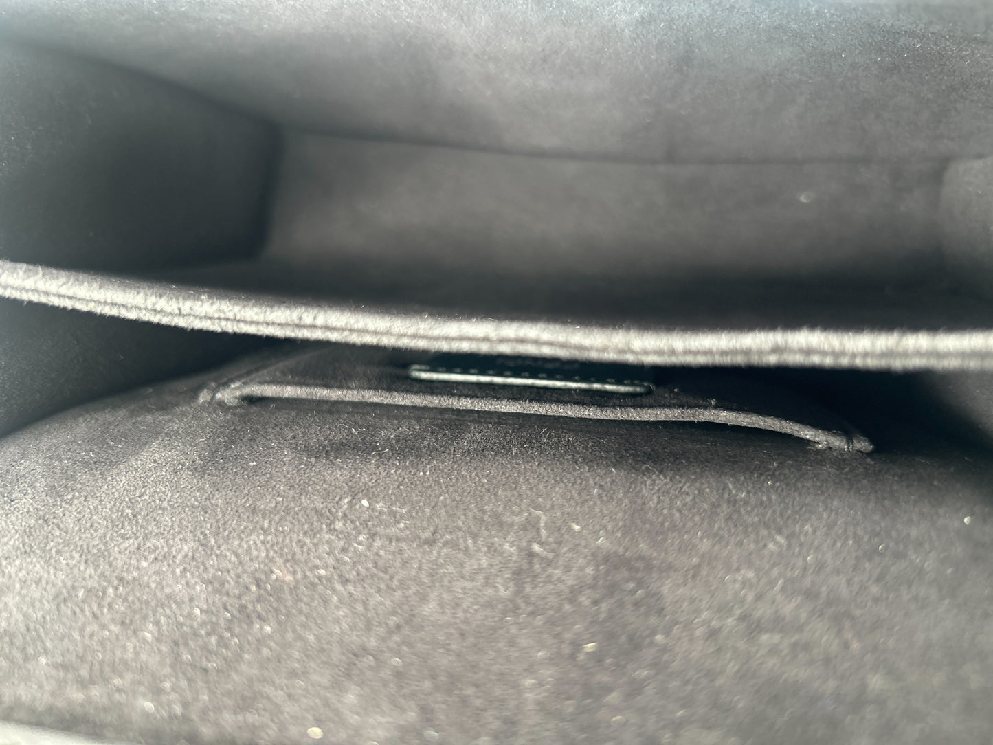 Fendi Kan I Bag Leather, Black, Leather, Shoulder Bag