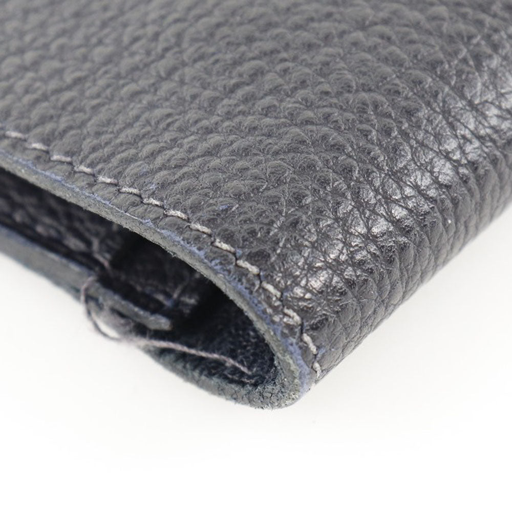 Hermès Dogon, Navy, Leather, wallet