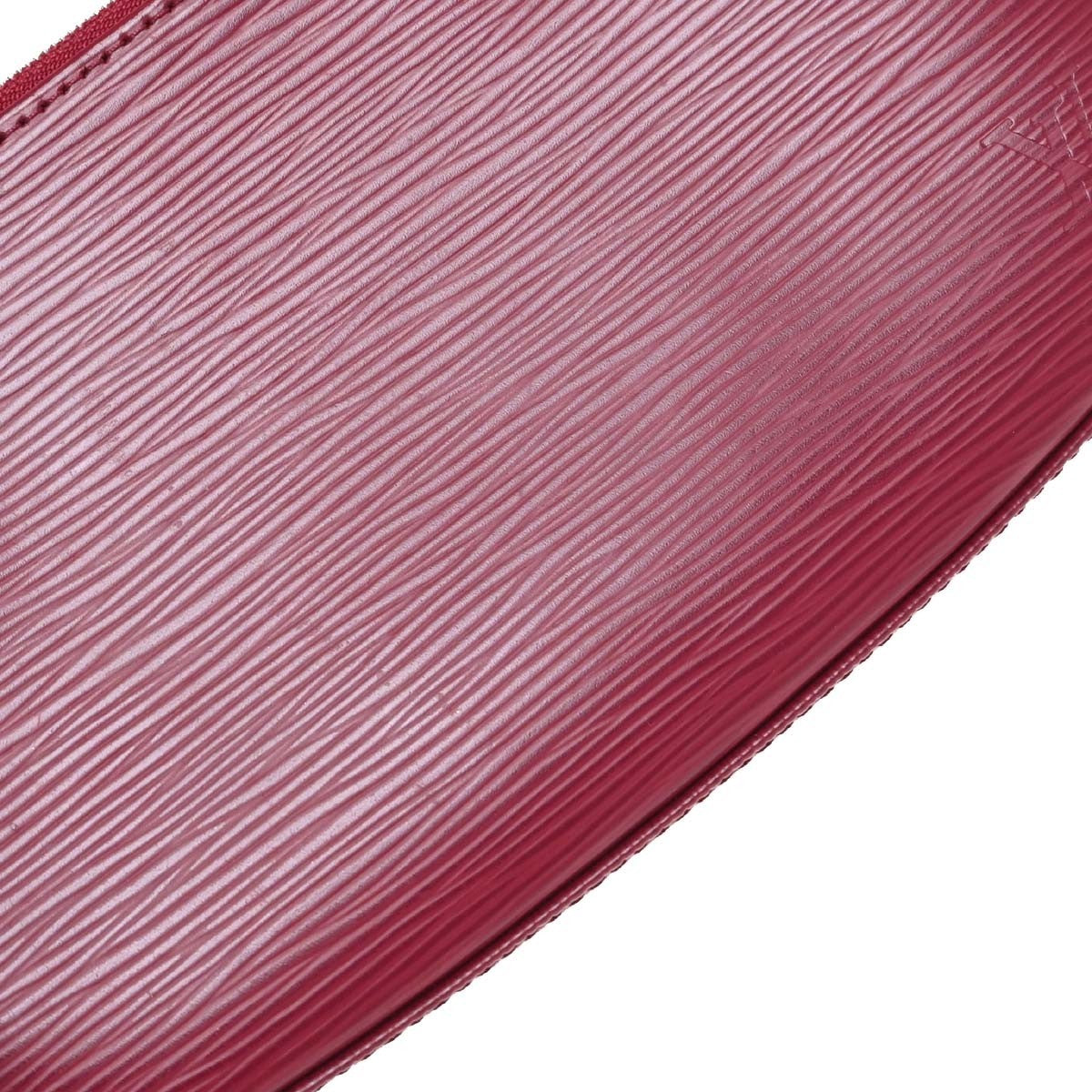 Louis Vuitton Pochette Accessoires NM Electric Epi Leather, Pink, Leather, Clutch