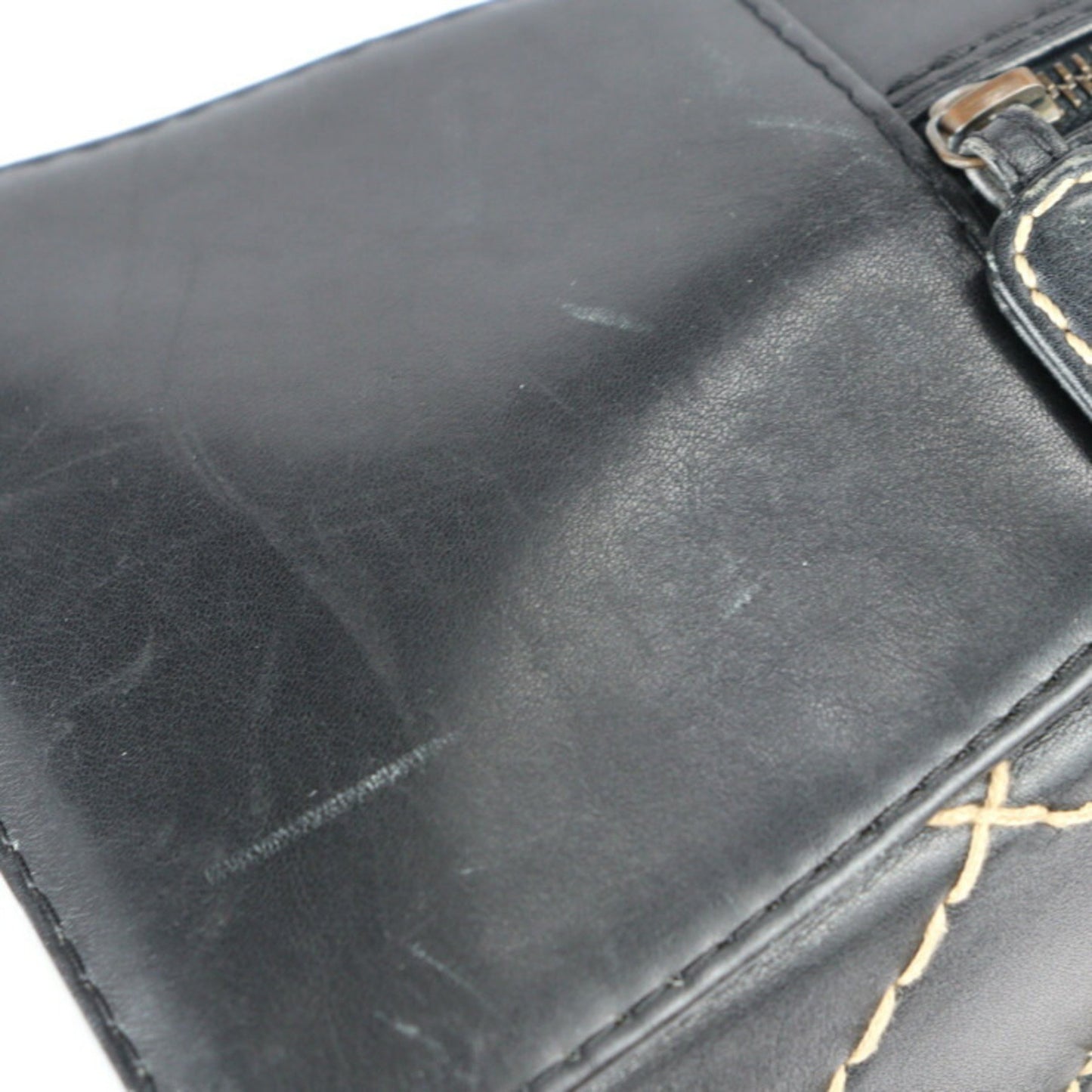 Chanel Bowling, Black, Leather, handbag