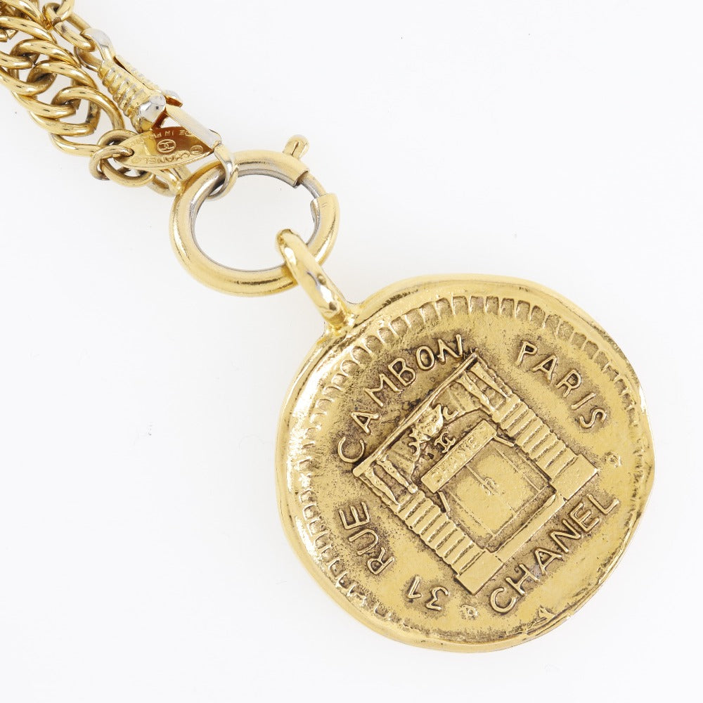 Chanel, Gold, Metal, necklace