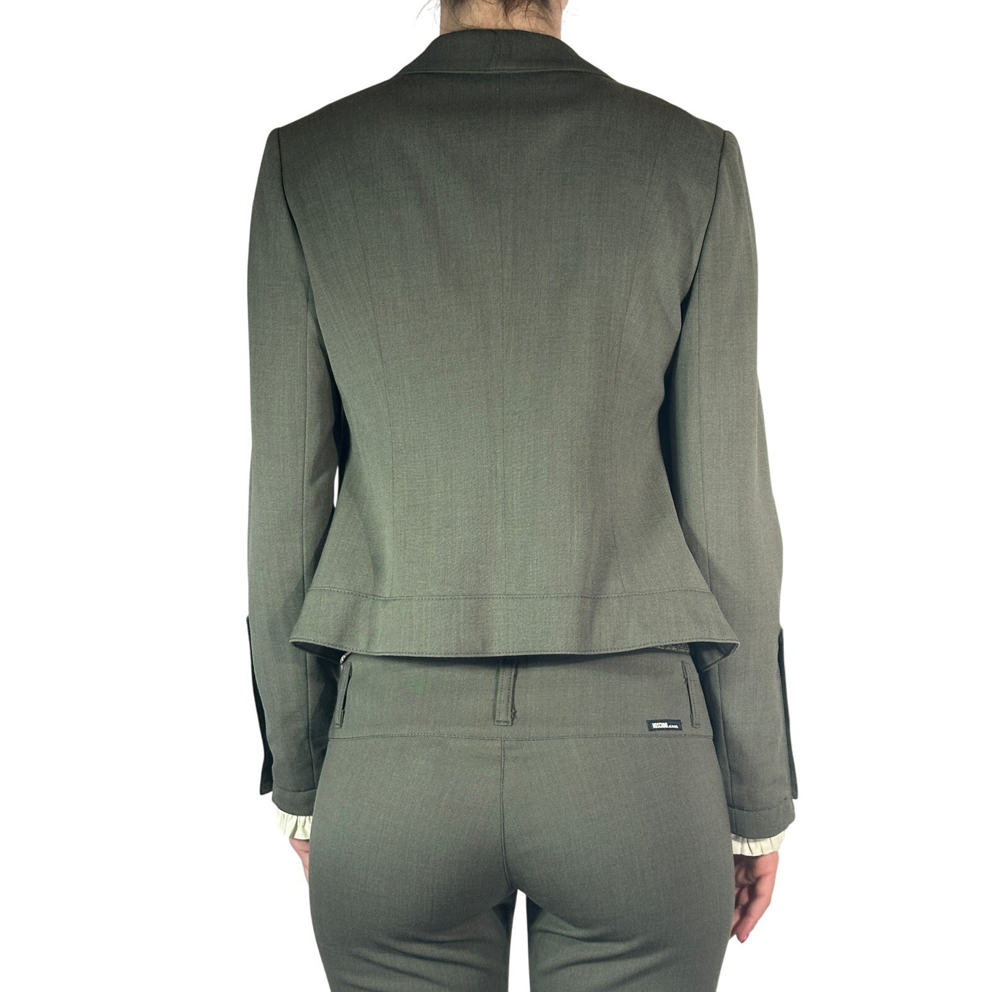 Moschino Stretch Wool 2 PC Suit Set