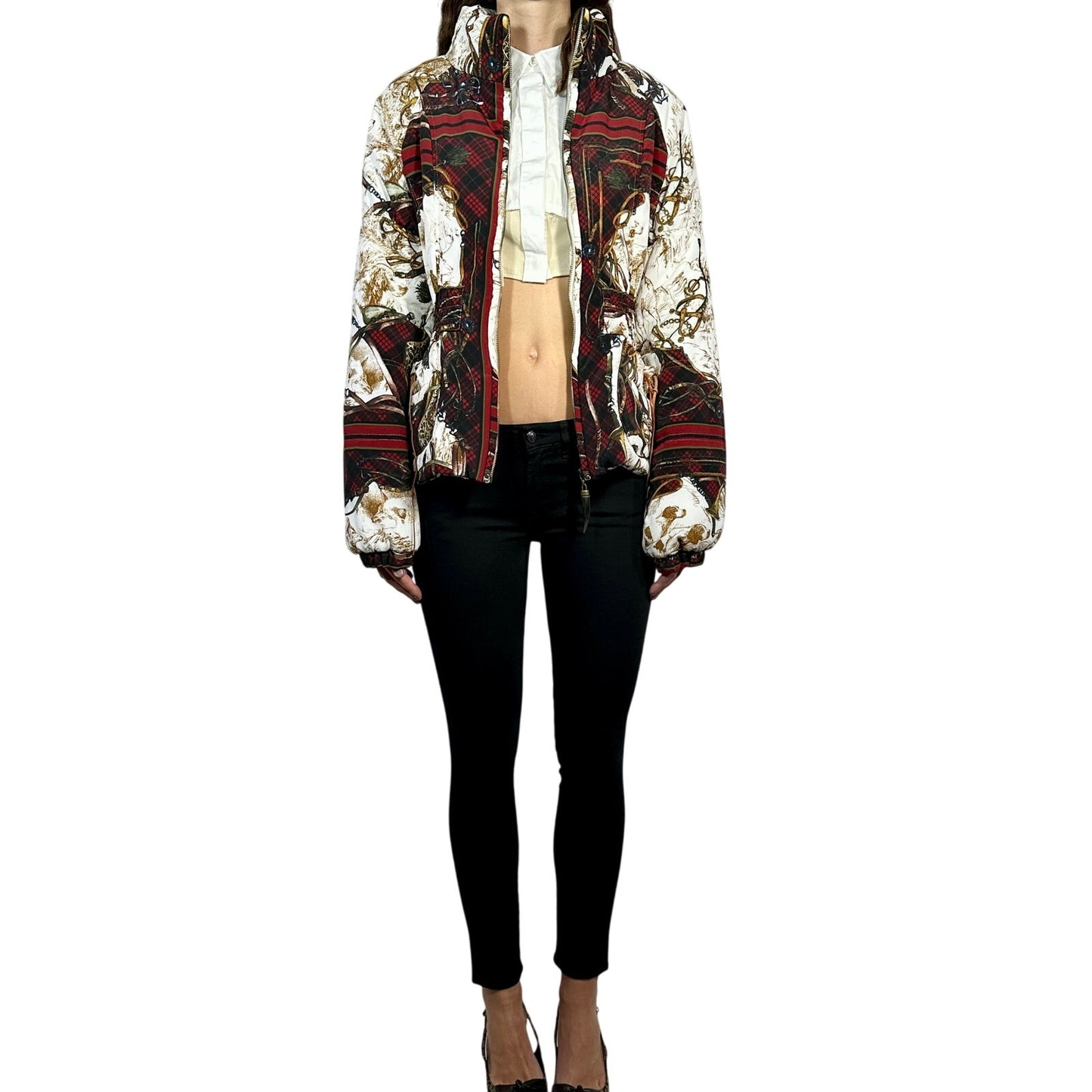 JUST CAVALLI ROBERTO Zip Puff Jacket