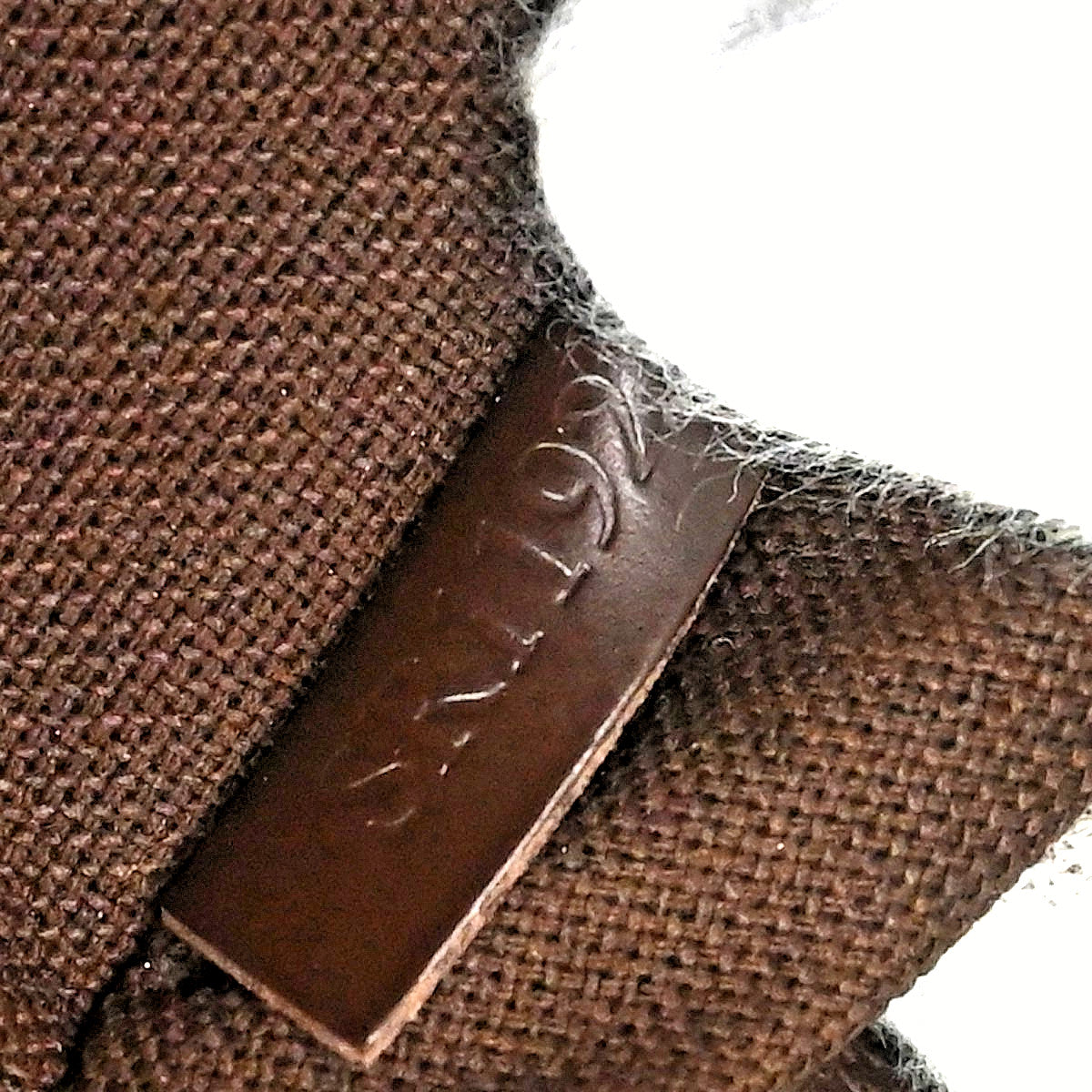 Louis Vuitton Naviglio Damier, Brown, Canvas, Handbag