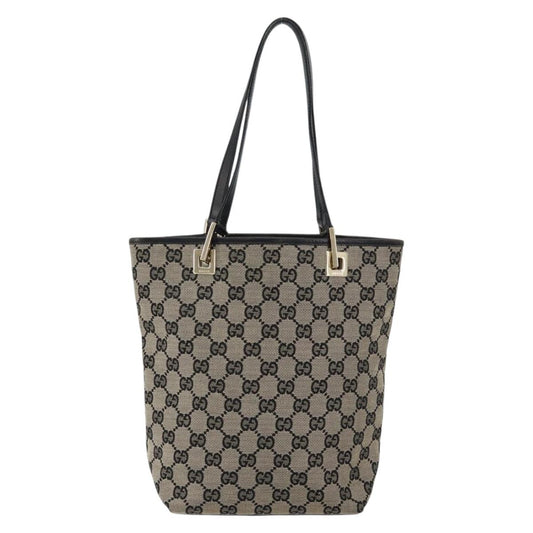Gucci GG Canvas Bag Canvas, BEIGE, CANVAS, Tote bag