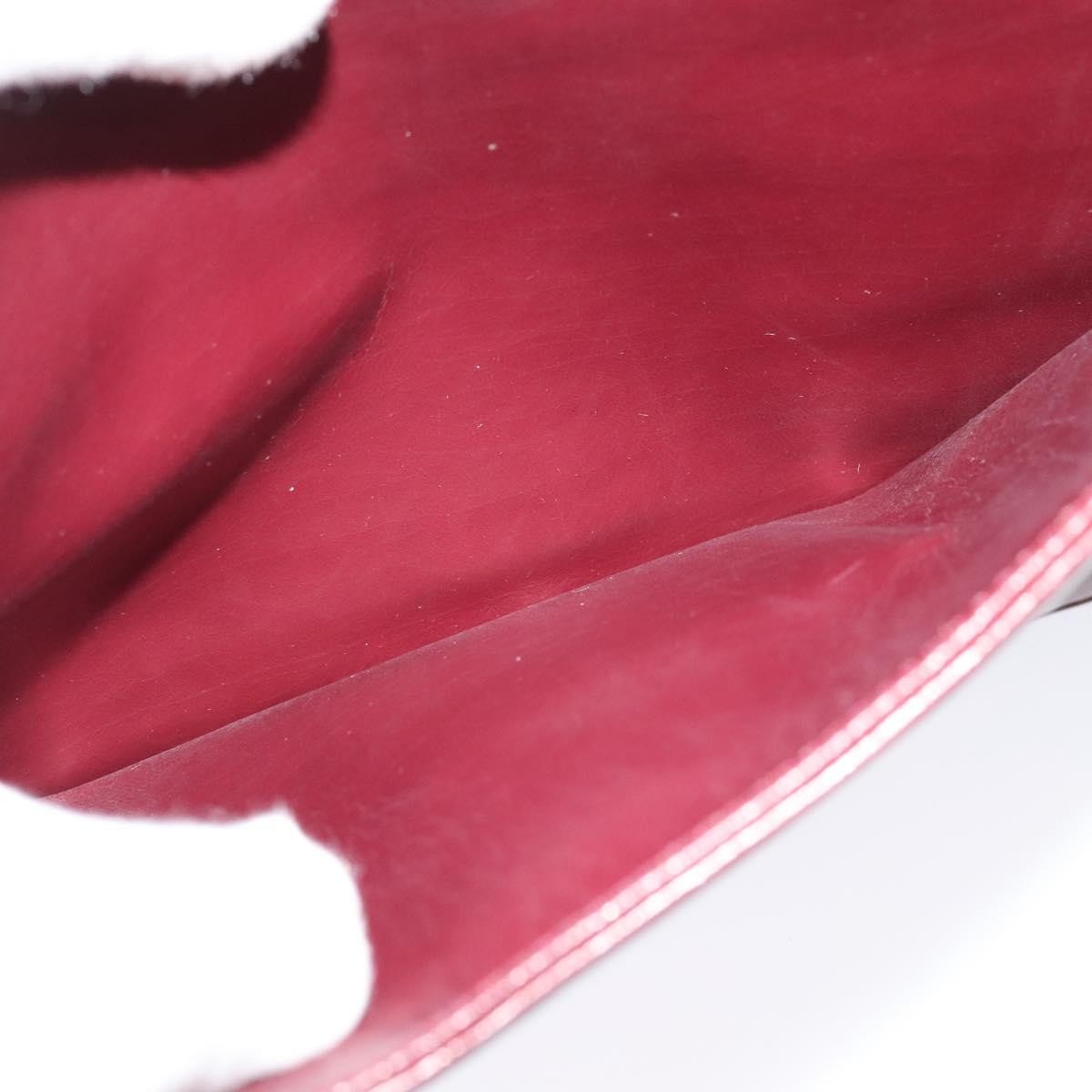 Givenchy Vintage 4G Leather, Burgundy, Leather, Shoulder Bag