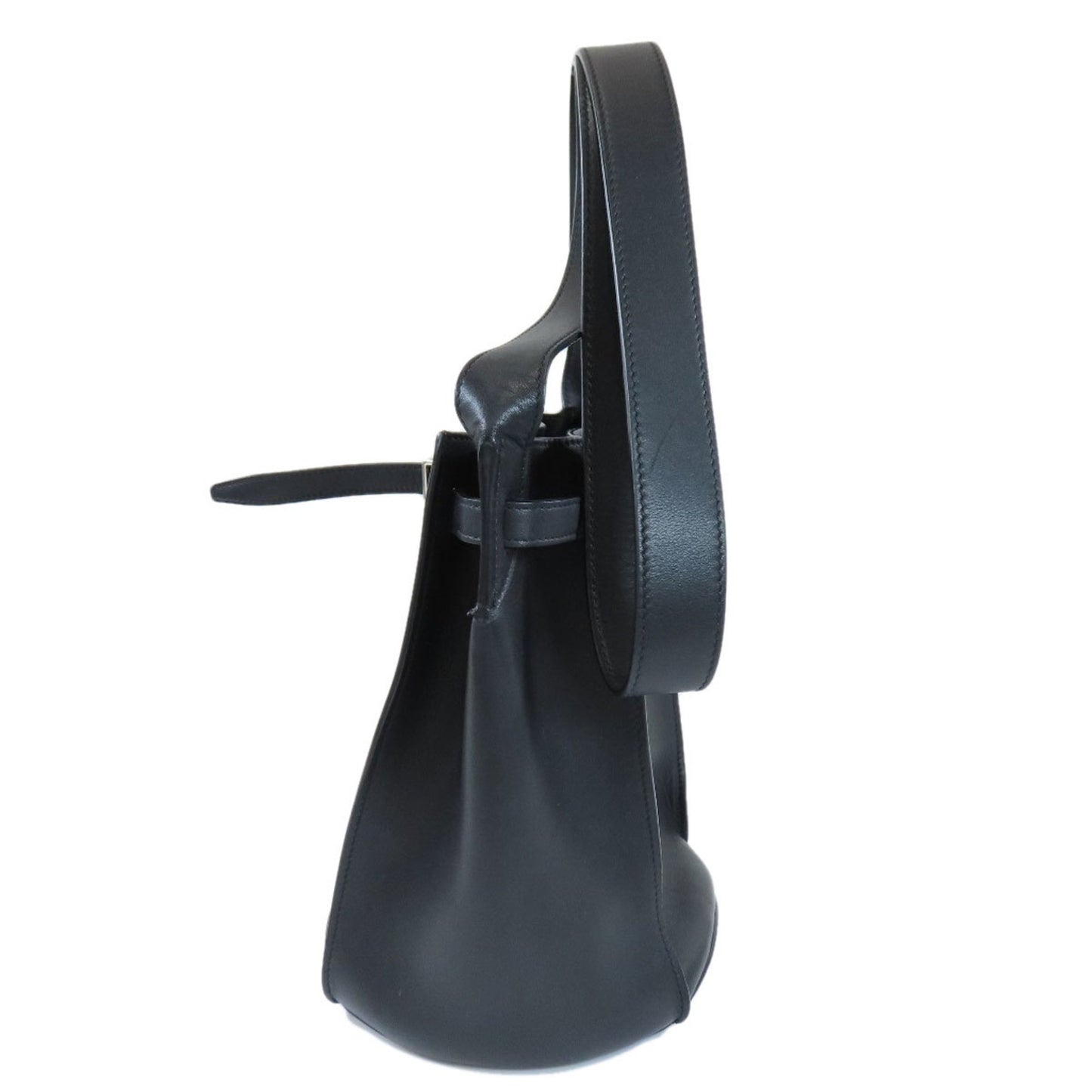 Céline Seau, Black, Leather, shoulder