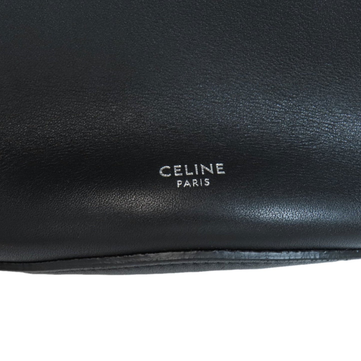 Céline Seau, Black, Leather, shoulder