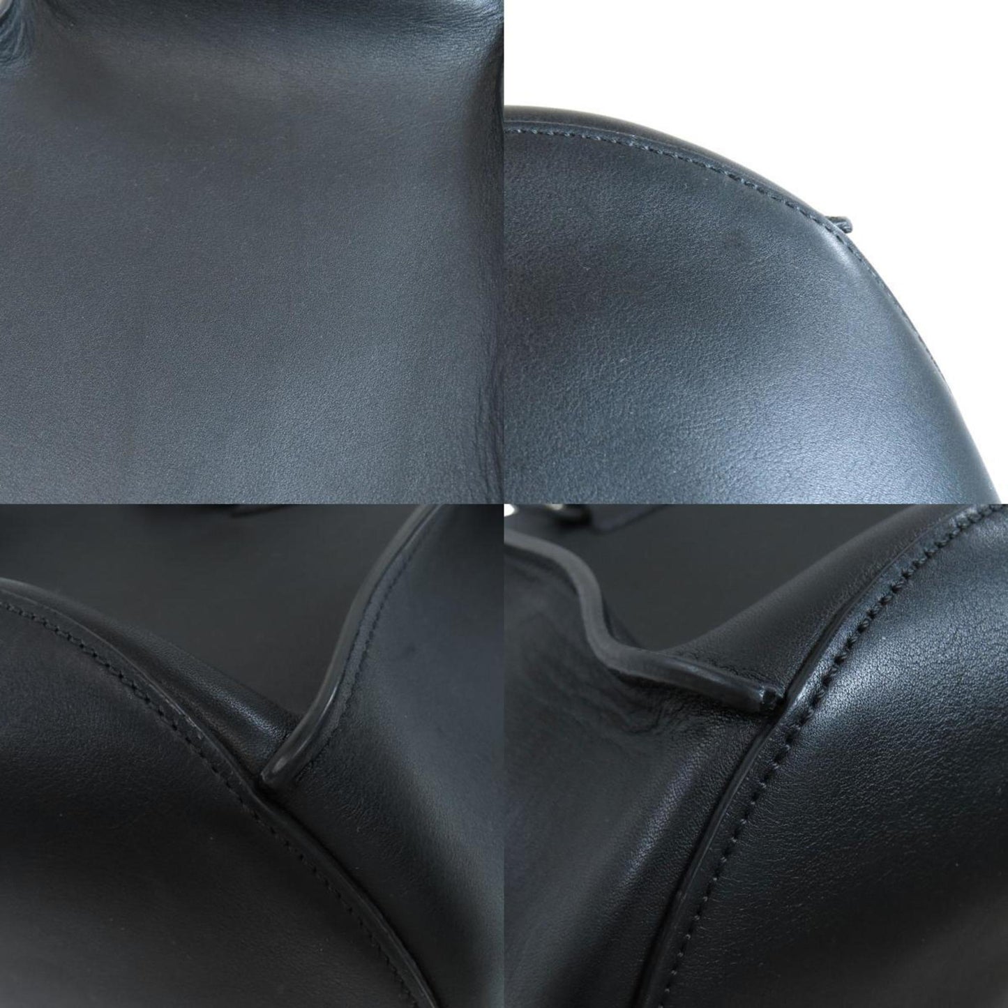 Céline Seau, Black, Leather, shoulder