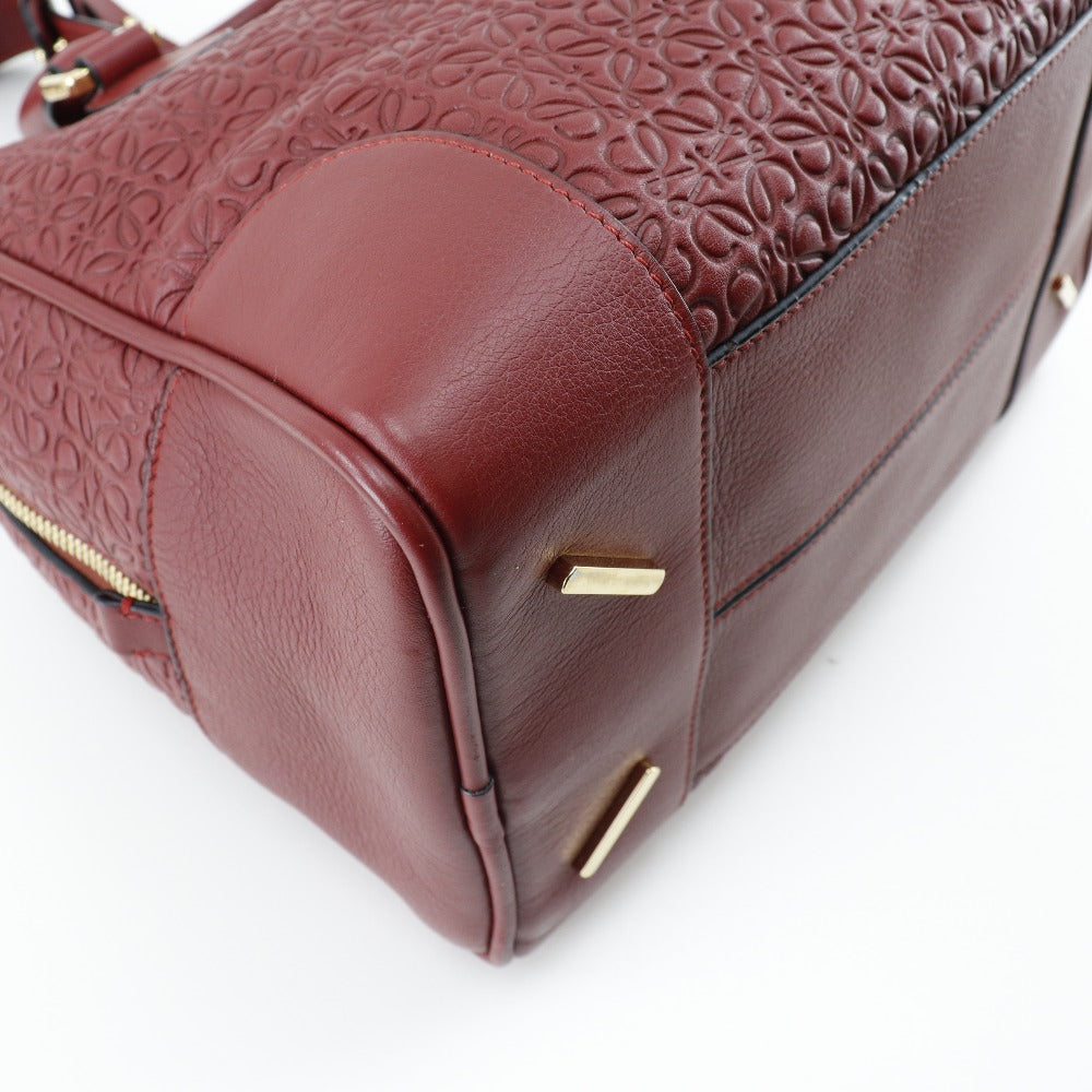 Loewe Amazona, Red, Leather, shoulder