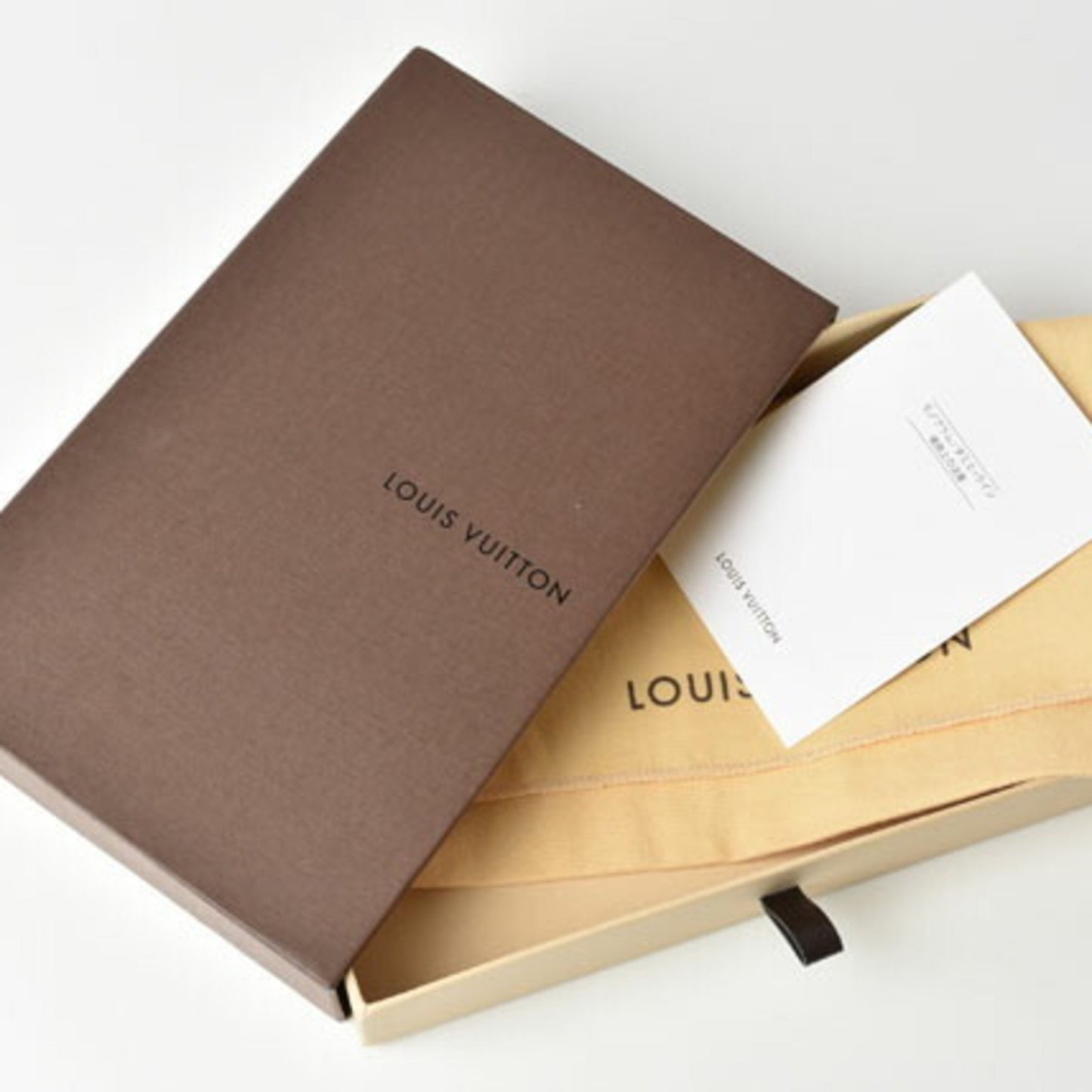Louis Vuitton Accordeon wallet, Brown, Canvas, wallet