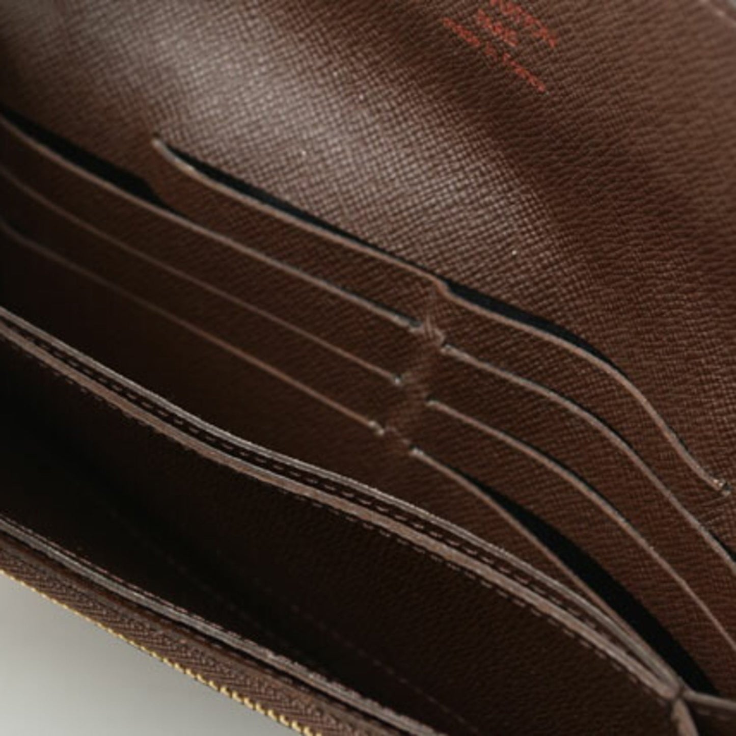 Louis Vuitton Accordeon wallet, Brown, Canvas, wallet