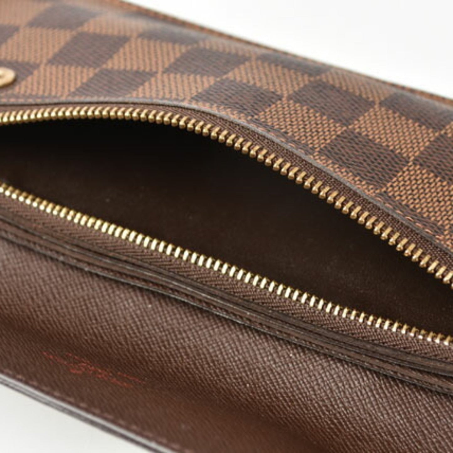 Louis Vuitton Accordeon wallet, Brown, Canvas, wallet
