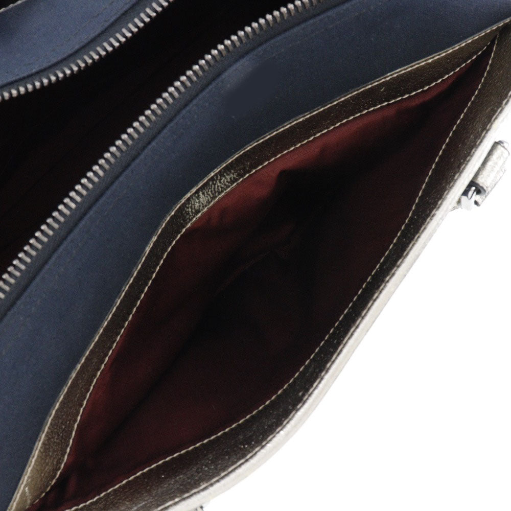 Loewe Amazona, Navy, Canvas, handbag