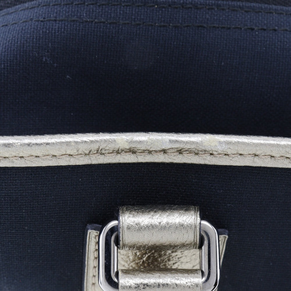 Loewe Amazona, Navy, Canvas, handbag
