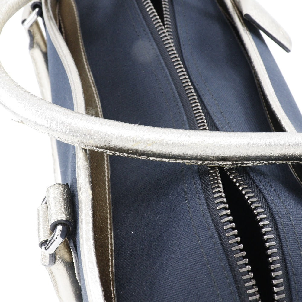 Loewe Amazona, Navy, Canvas, handbag