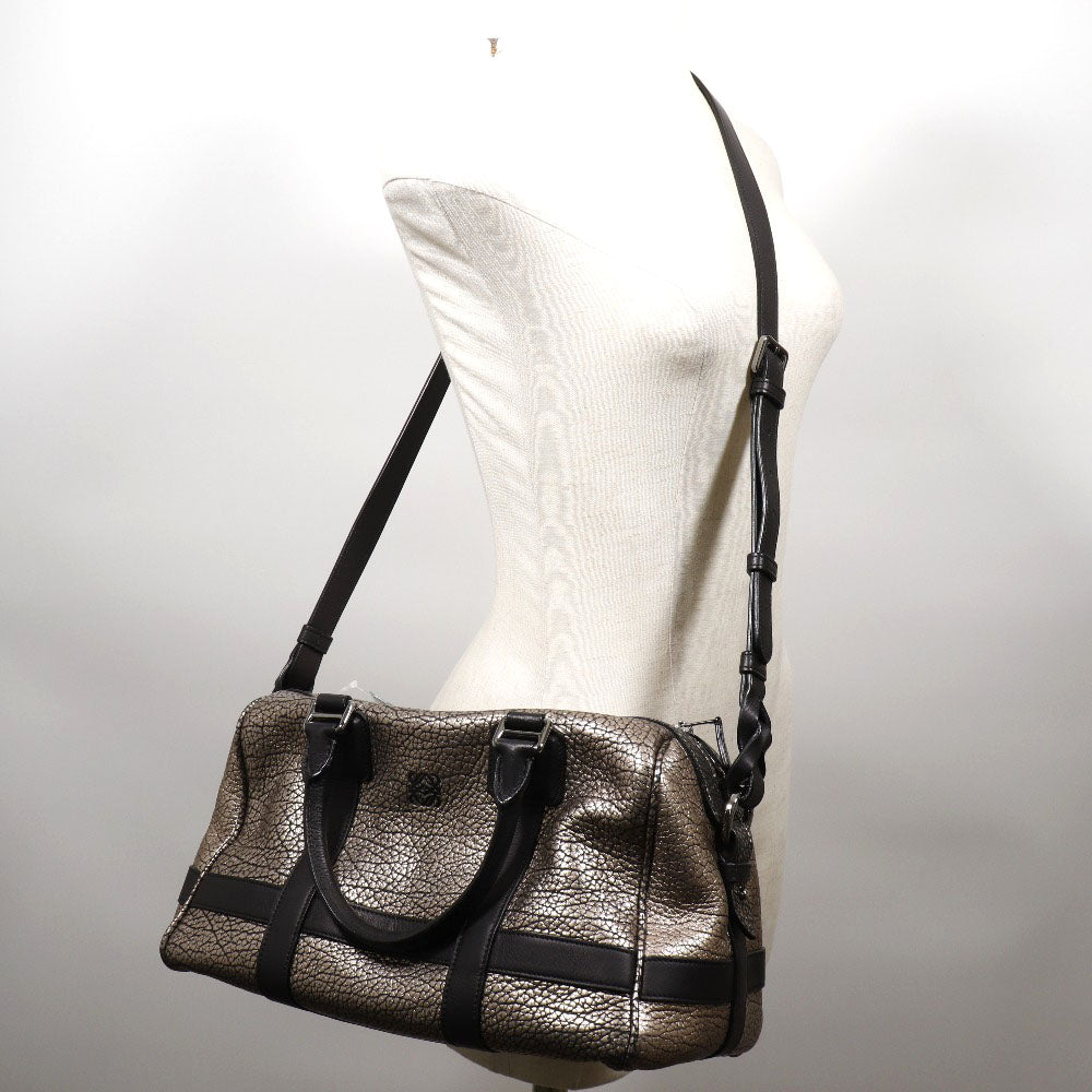 Loewe, Black, Leather, shoulder