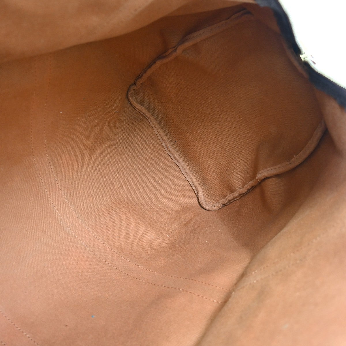 Louis Vuitton Keepall Canvas, Brown, Canvas, Travel Bag