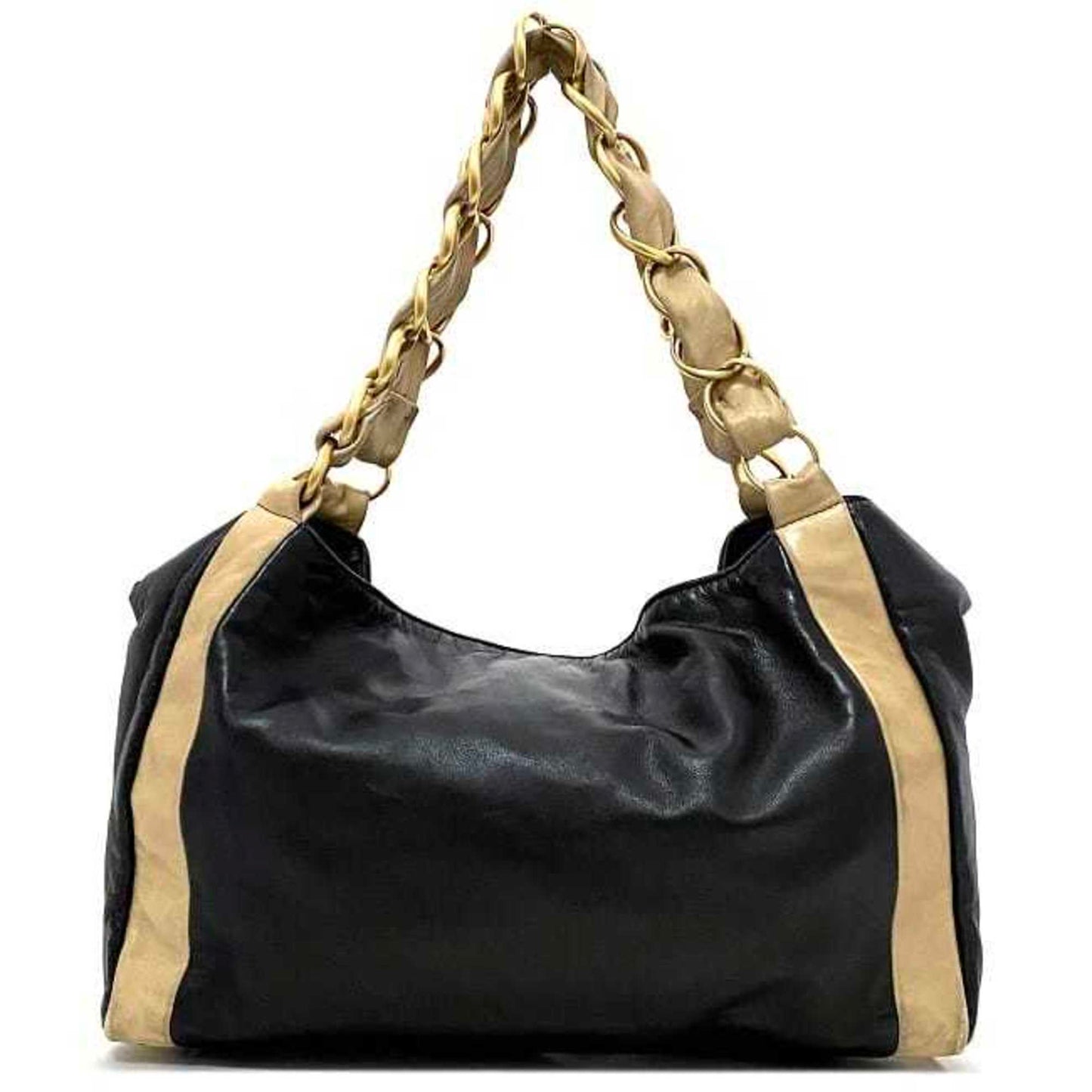 Chanel, Black, Leather, tote