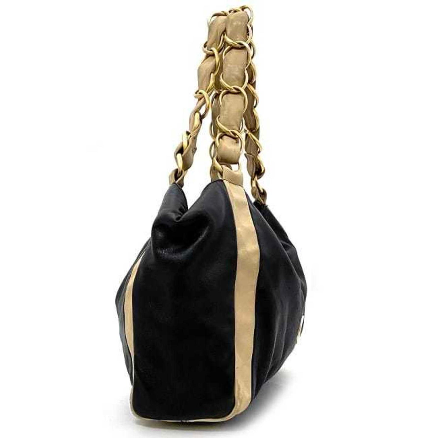 Chanel, Black, Leather, tote