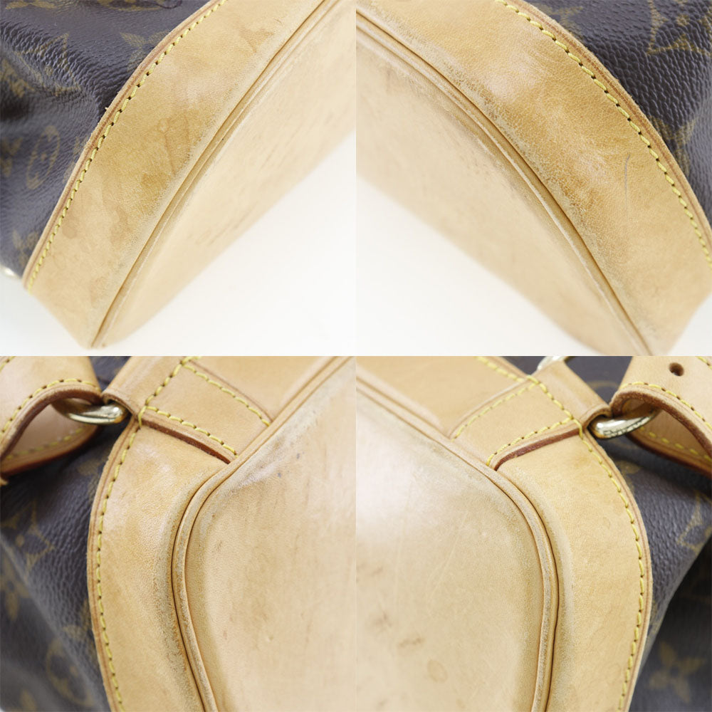 Louis Vuitton Montsouris, Brown, Canvas, backpack