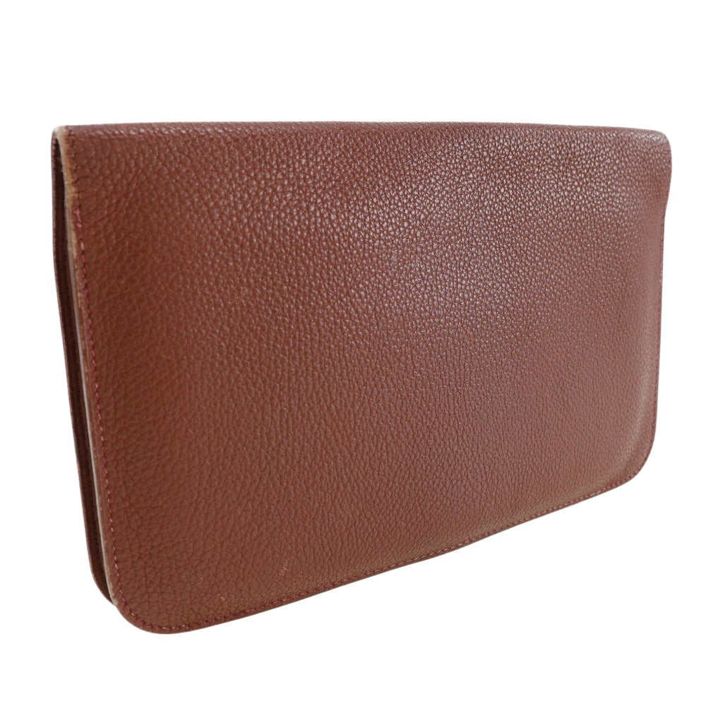 Hermès Dogon, Burgundy, Leather, wallet
