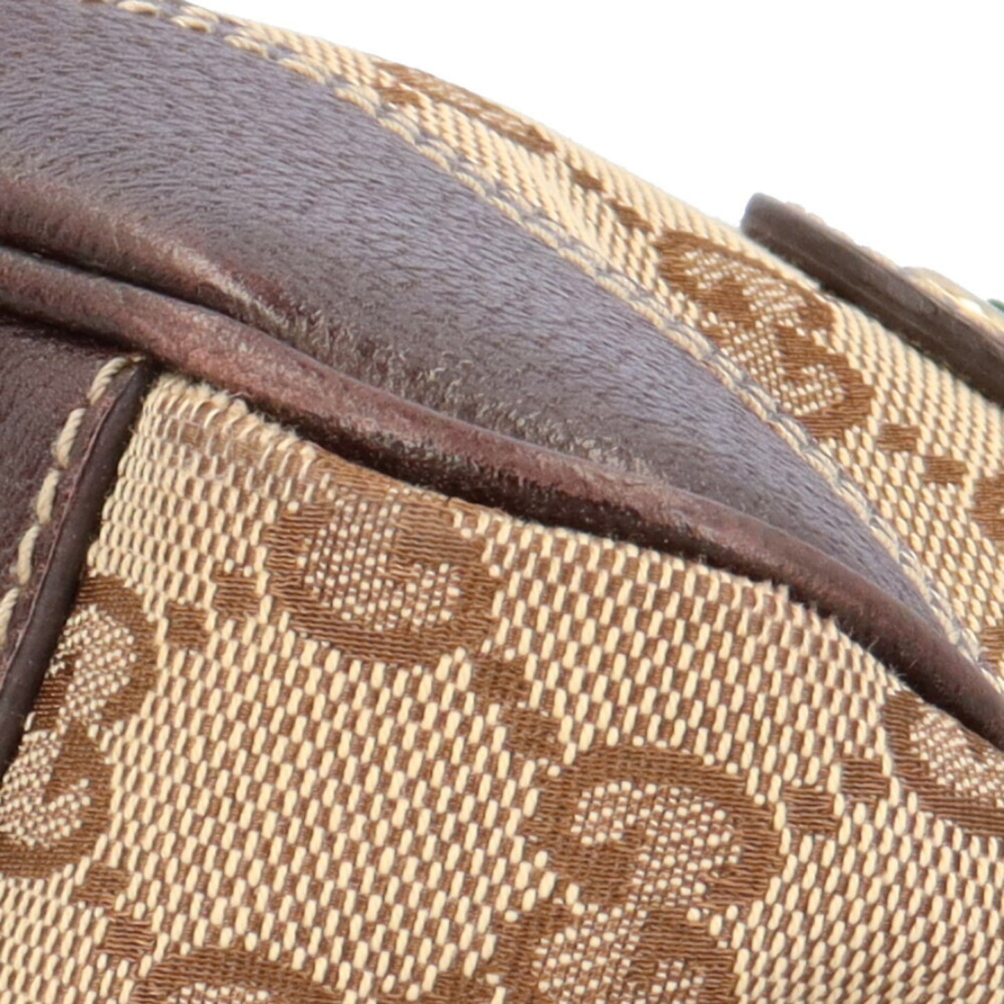 Gucci Princy, Brown, Canvas, shoulder