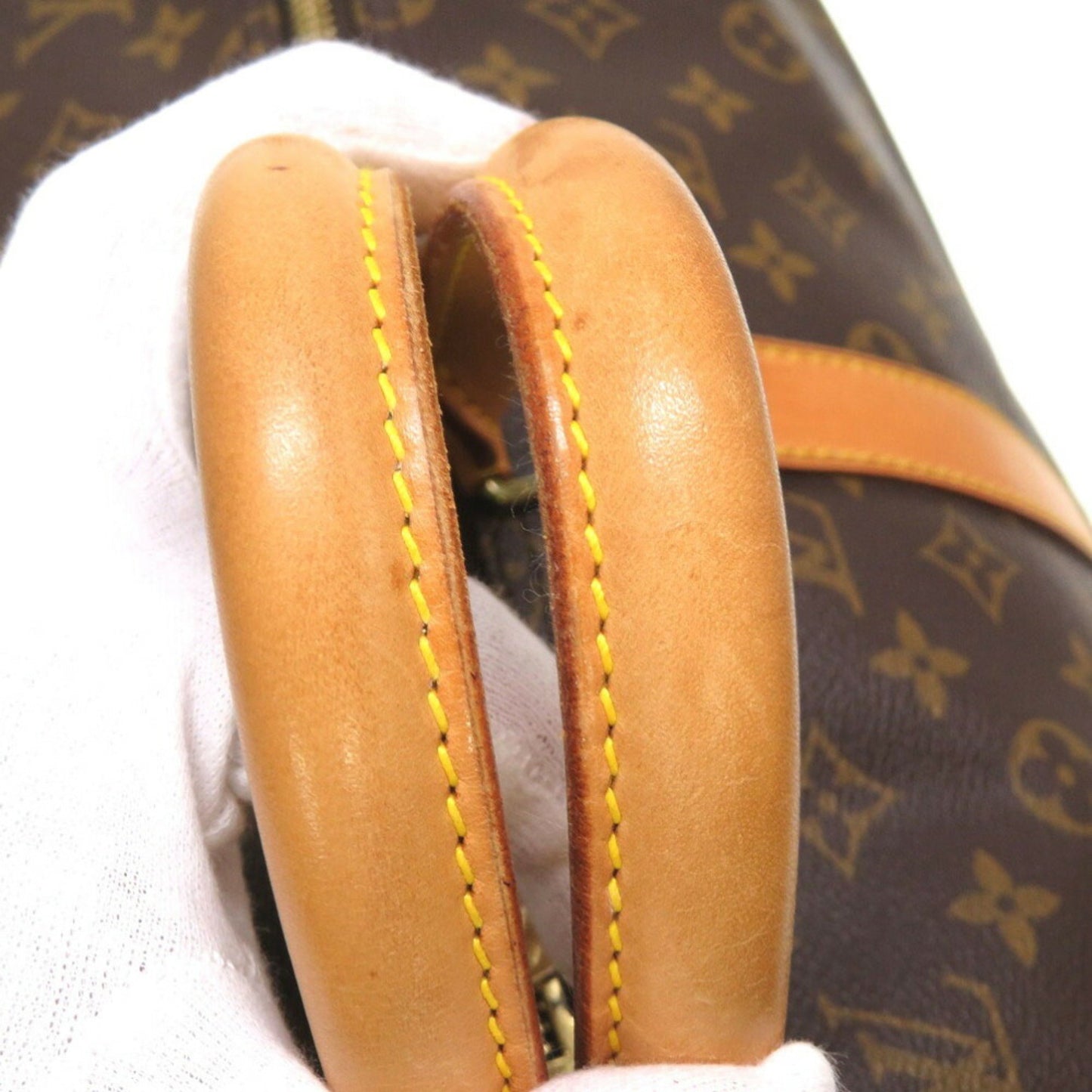 Louis Vuitton Keepall 50, Brown, Canvas, travel