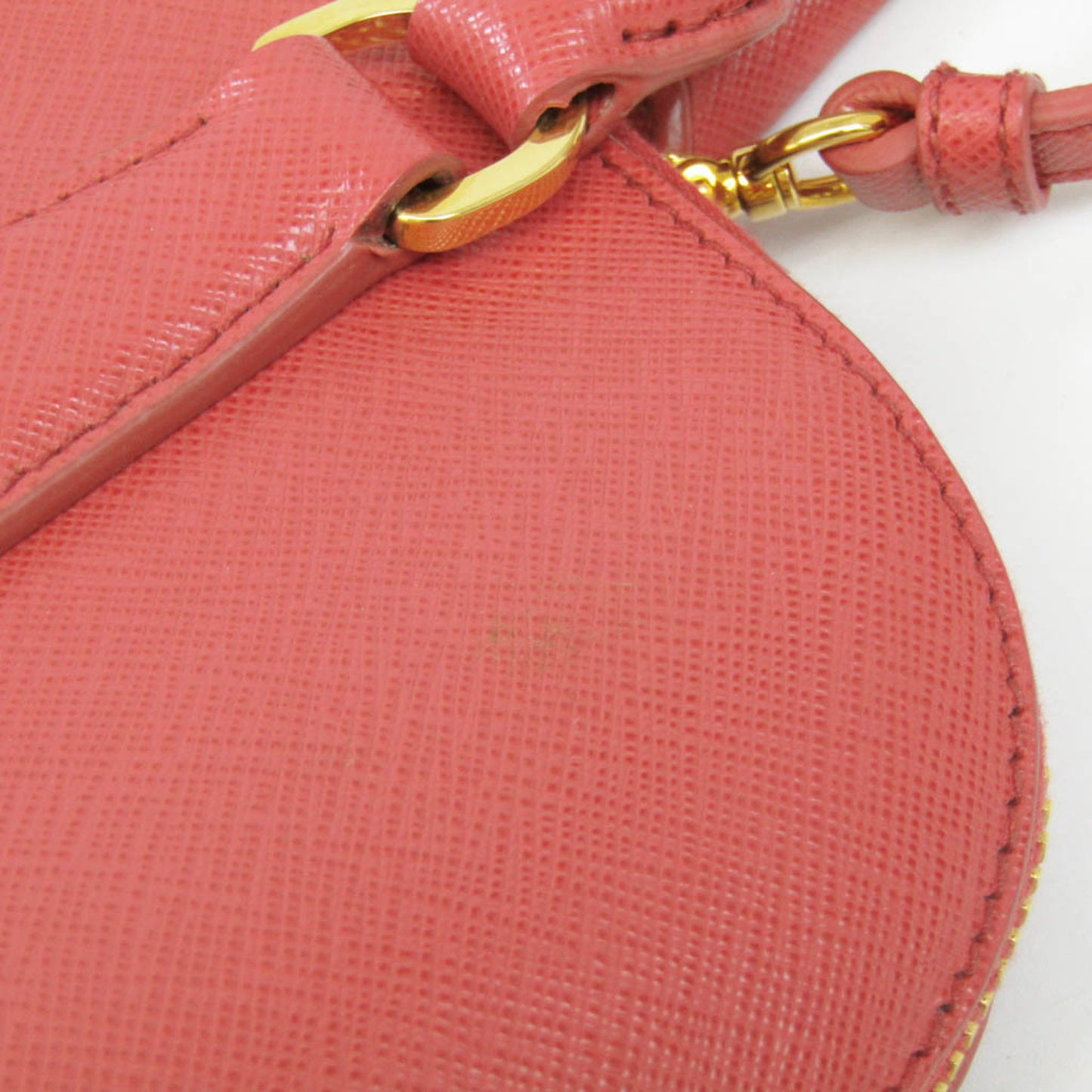 Prada Saffiano, Pink, Leather, handbag