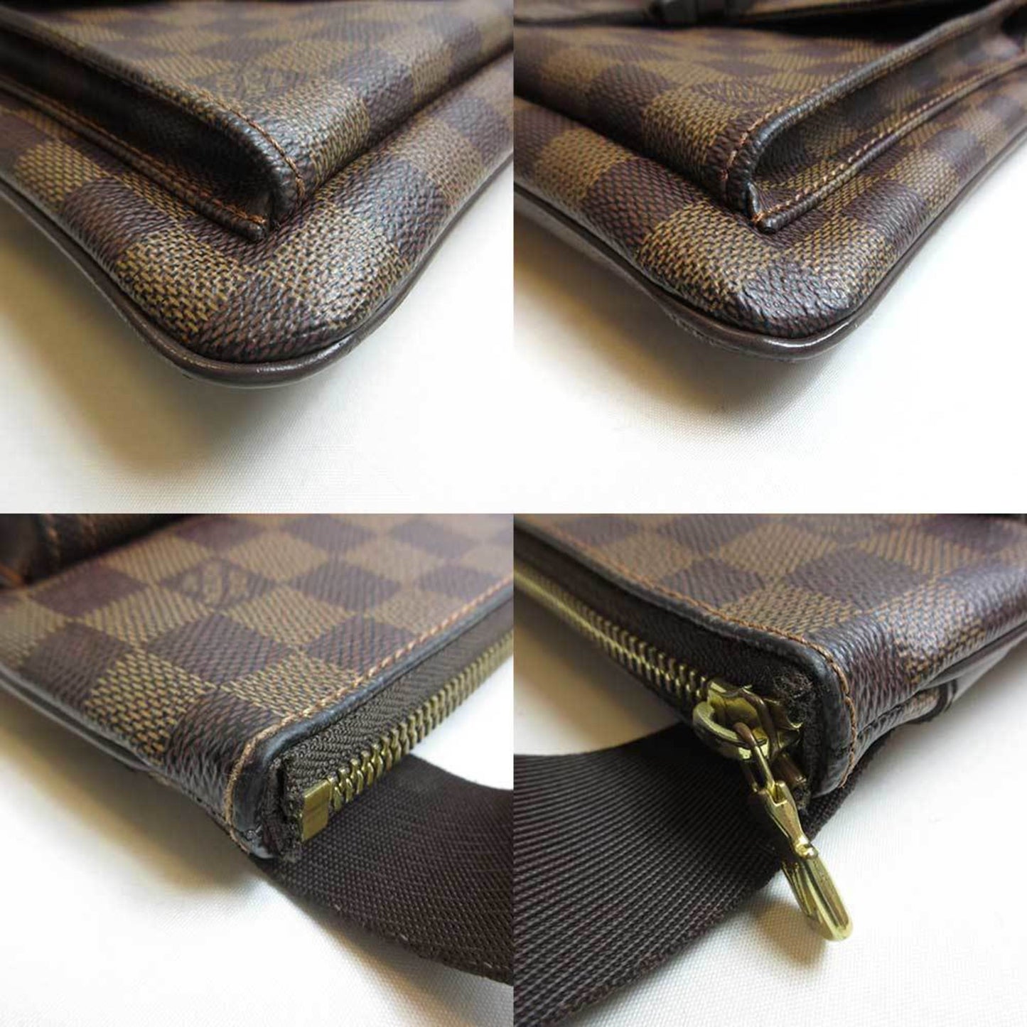 Louis Vuitton Melville, Brown, Canvas, shoulder