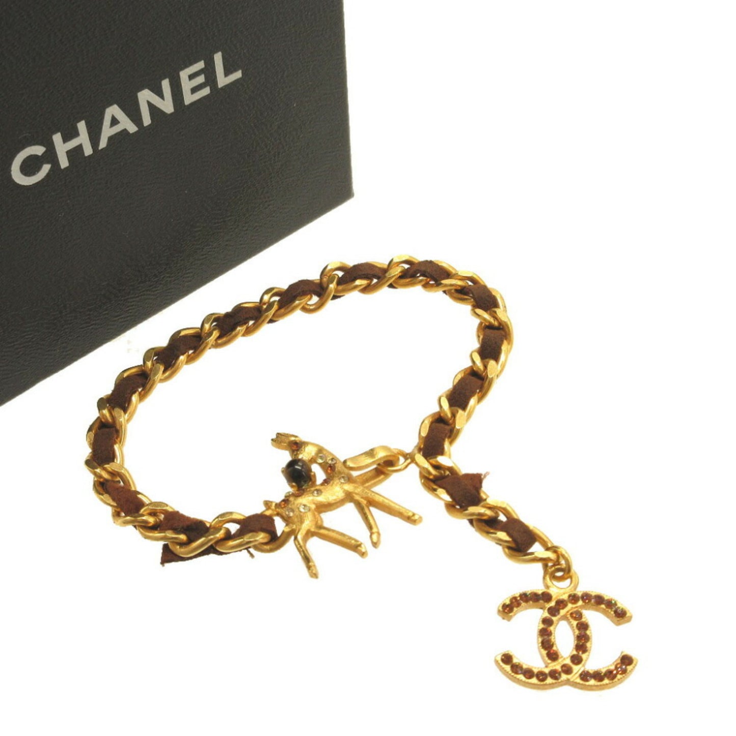 Chanel Coco Mark, Gold, Metal, bracelet