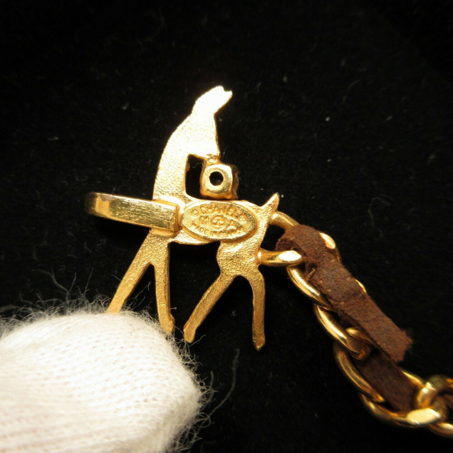 Chanel Coco Mark, Gold, Metal, bracelet