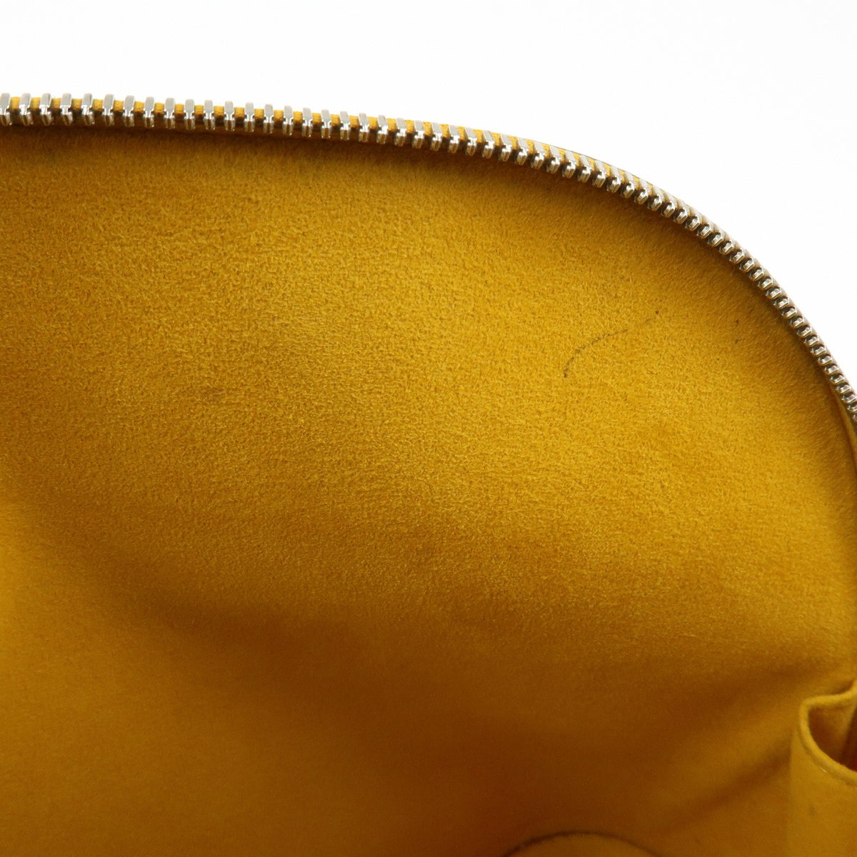Louis Vuitton Alma Epi Leather, Yellow, Leather, Handbag