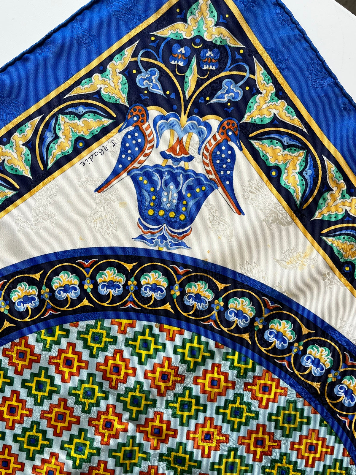 Hermes Carré 90 Silk multicolor, Multicolour, Silk, Scarf