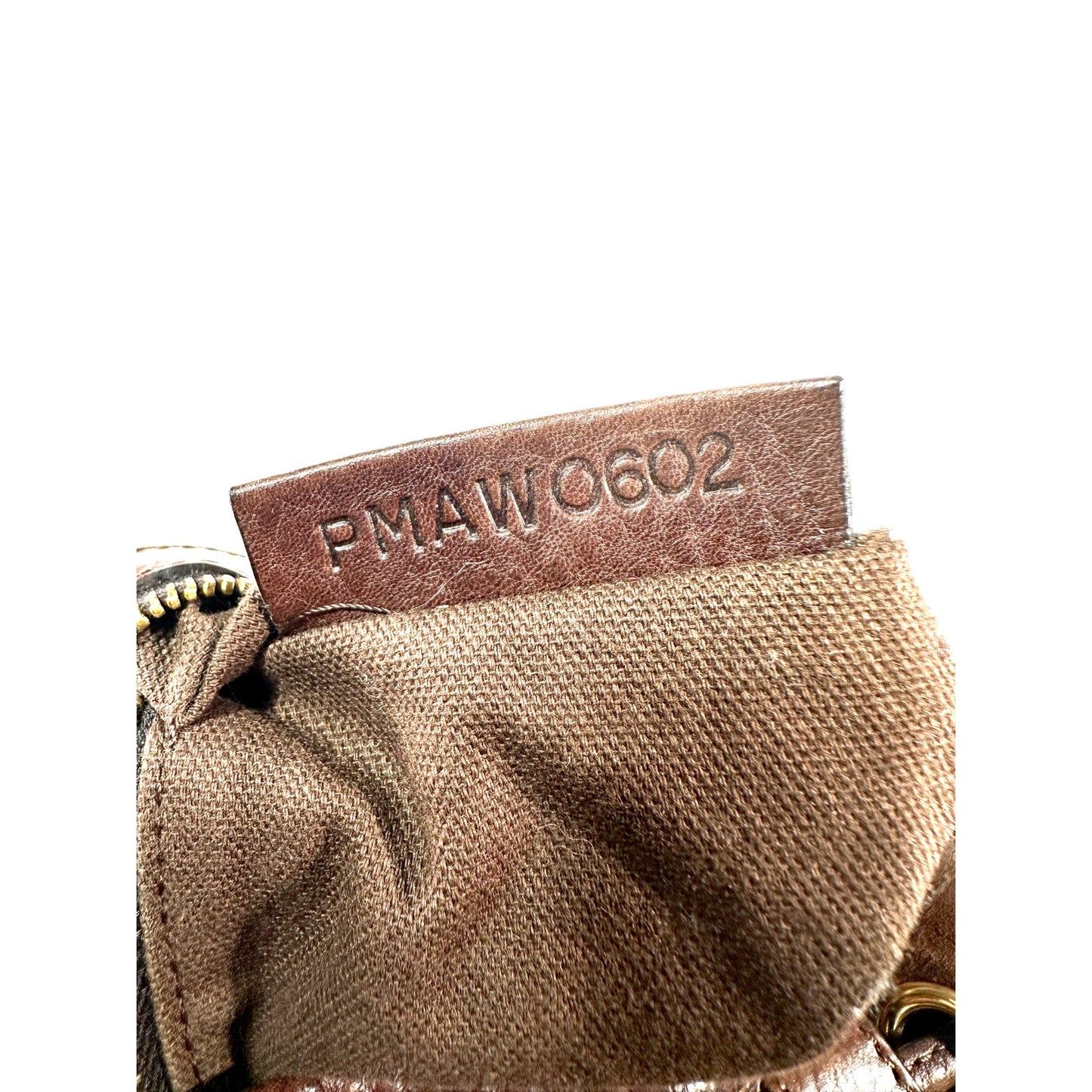 BURBERRY Suede Leather Drawstring Hobo
