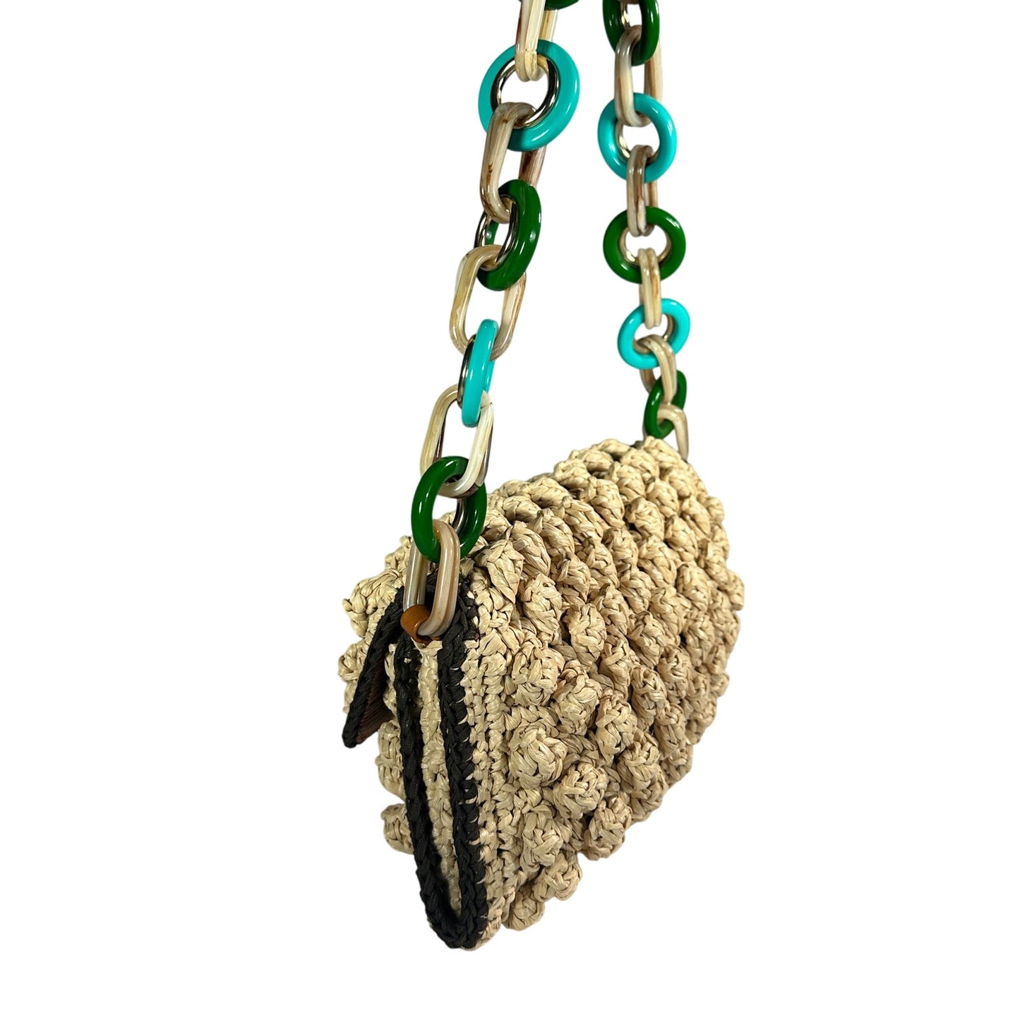 MISSONI Raffia Shoulder Bag