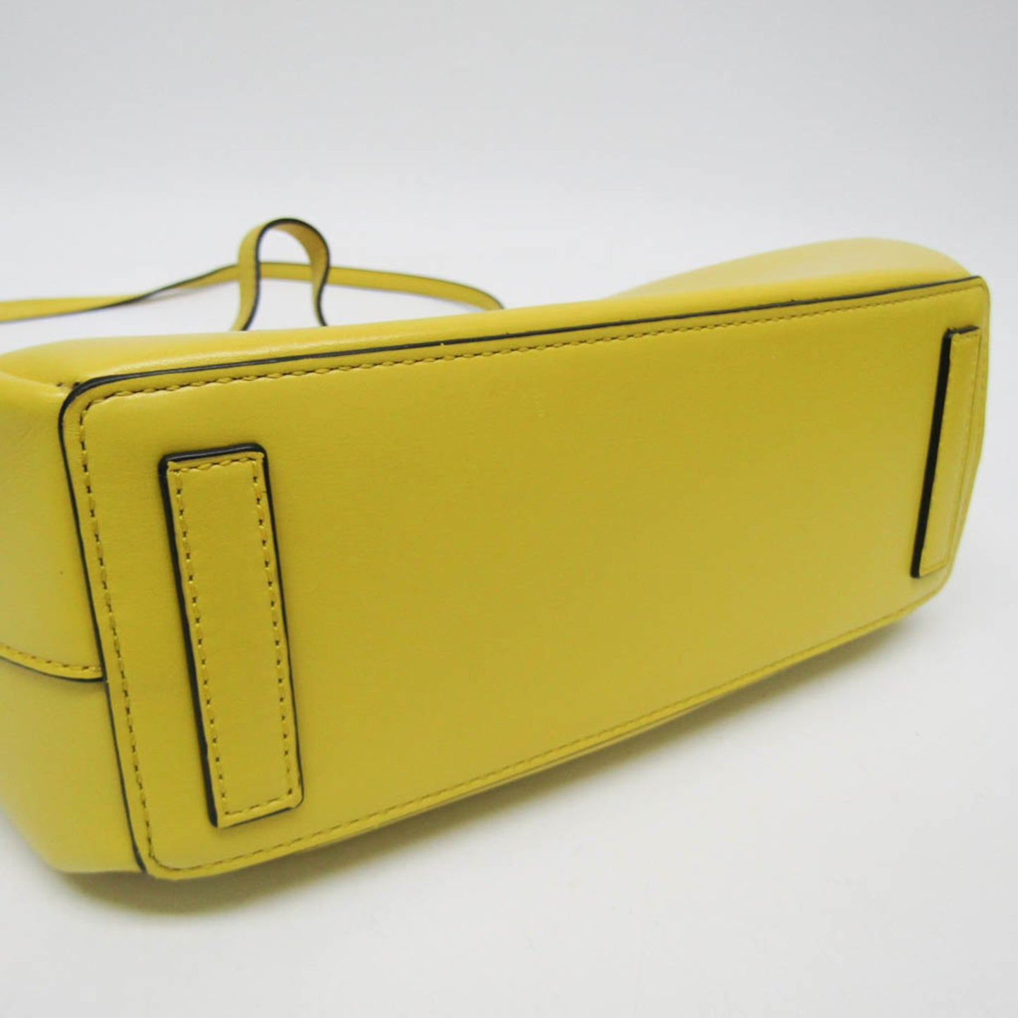 Loewe Lazo, Yellow, Leather, handbag