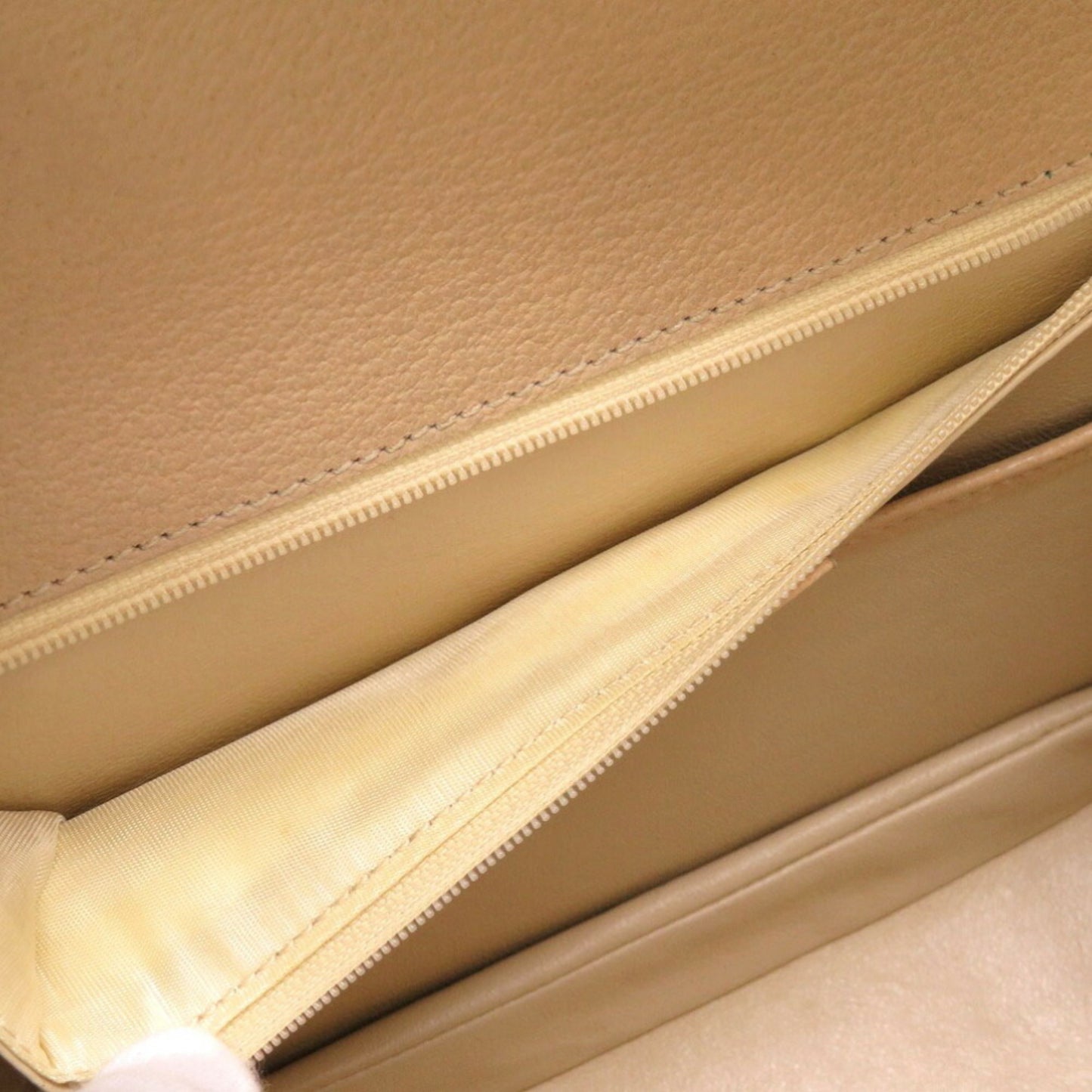 Gucci Bamboo, Beige, Leather, handbag