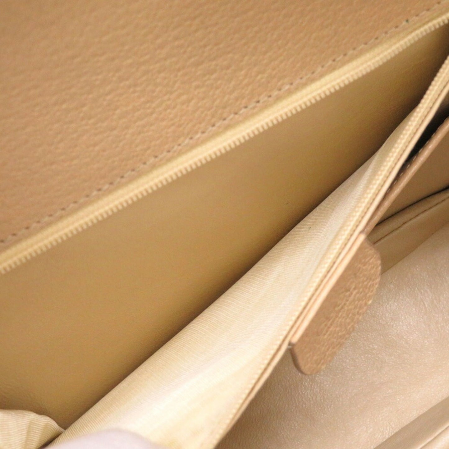 Gucci Bamboo, Beige, Leather, handbag