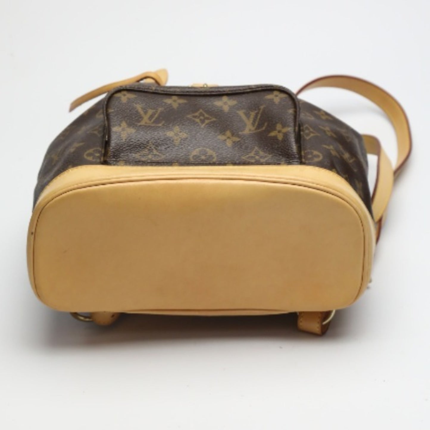 Louis Vuitton Montsouris, Brown, Canvas, backpack