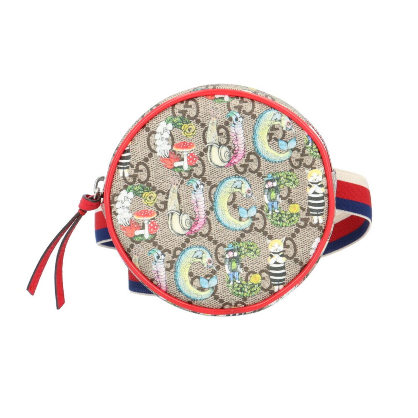 Gucci GG Supreme, Multicolour, Canvas, shoulder
