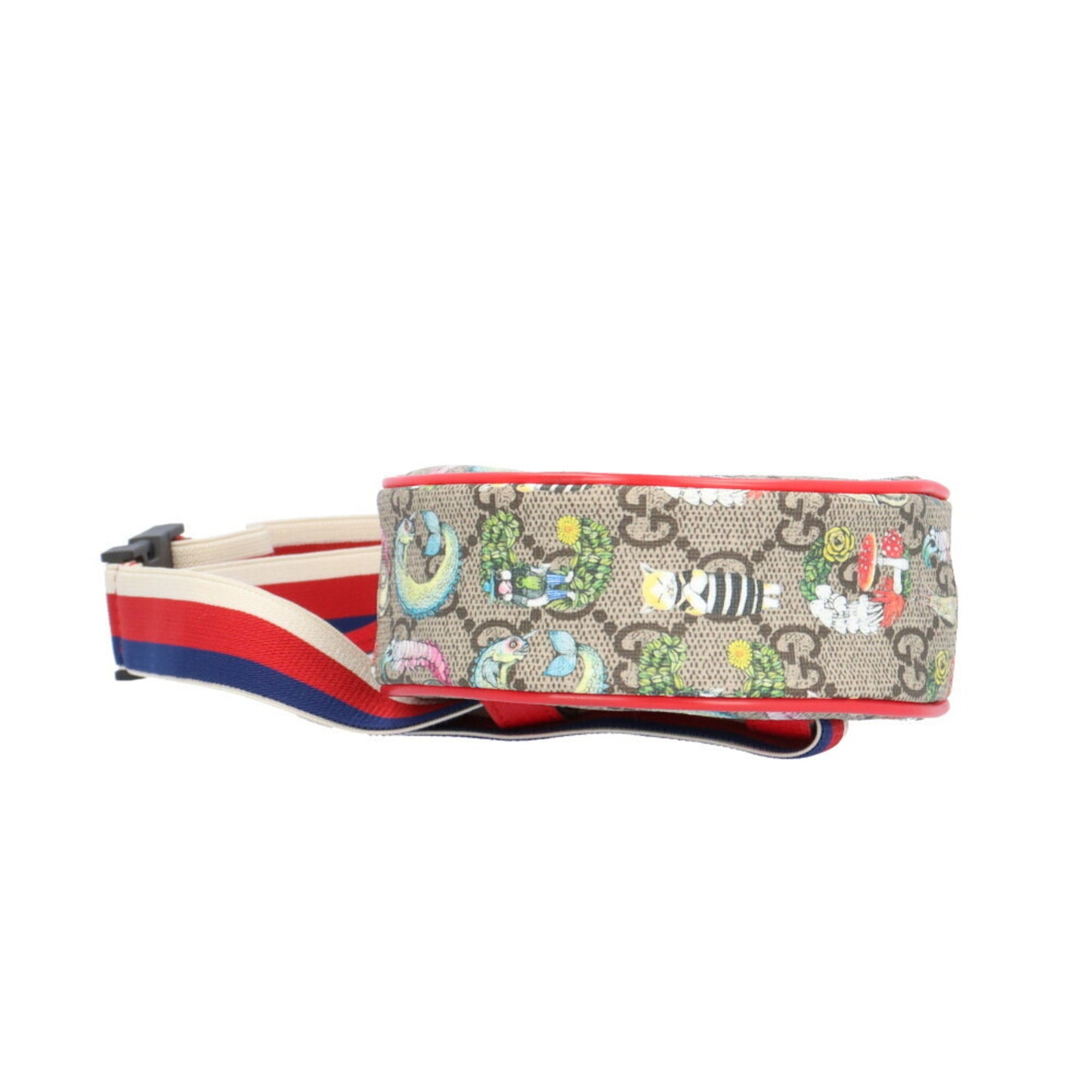 Gucci GG Supreme, Multicolour, Canvas, shoulder