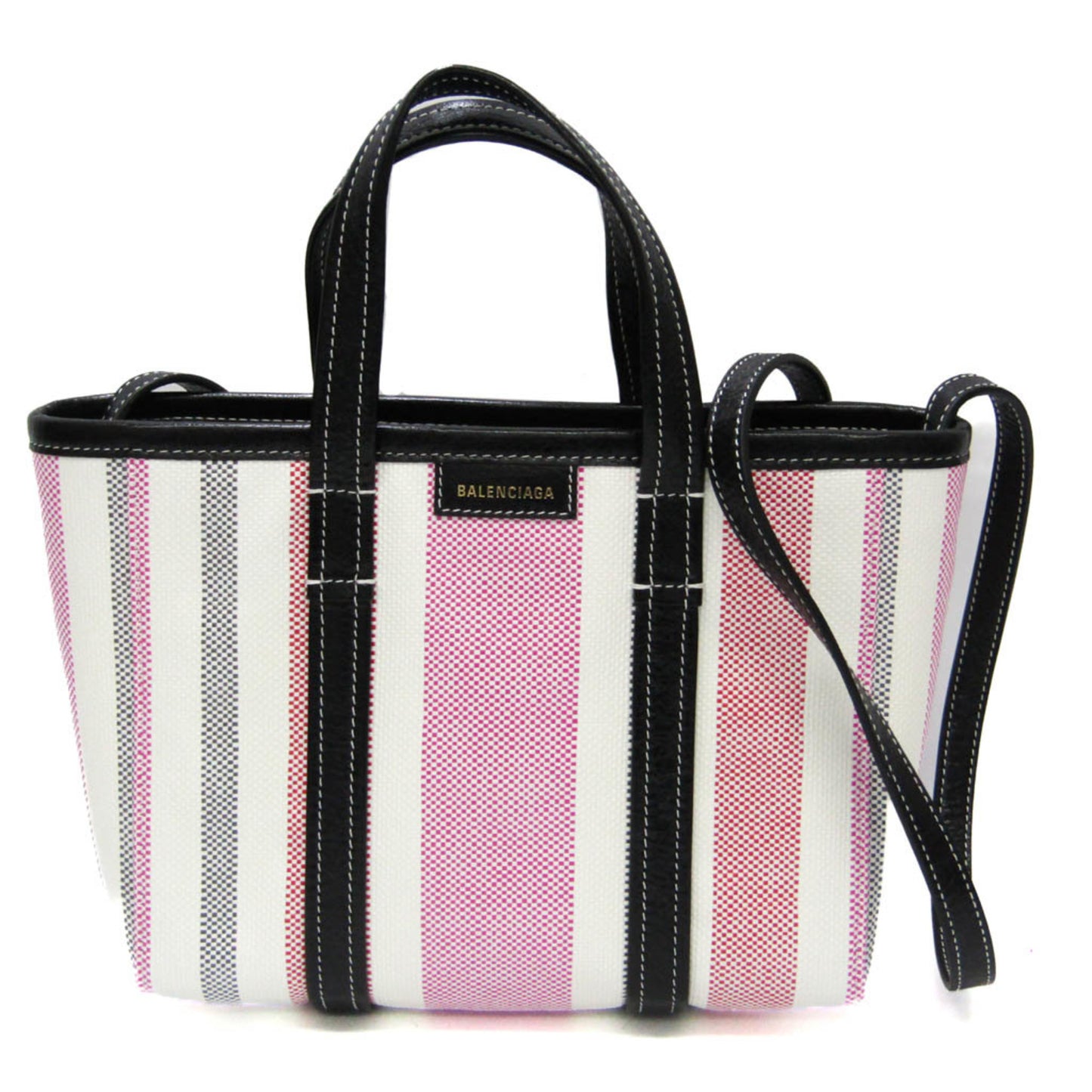 Balenciaga Barbes, Multicolour, Canvas, handbag